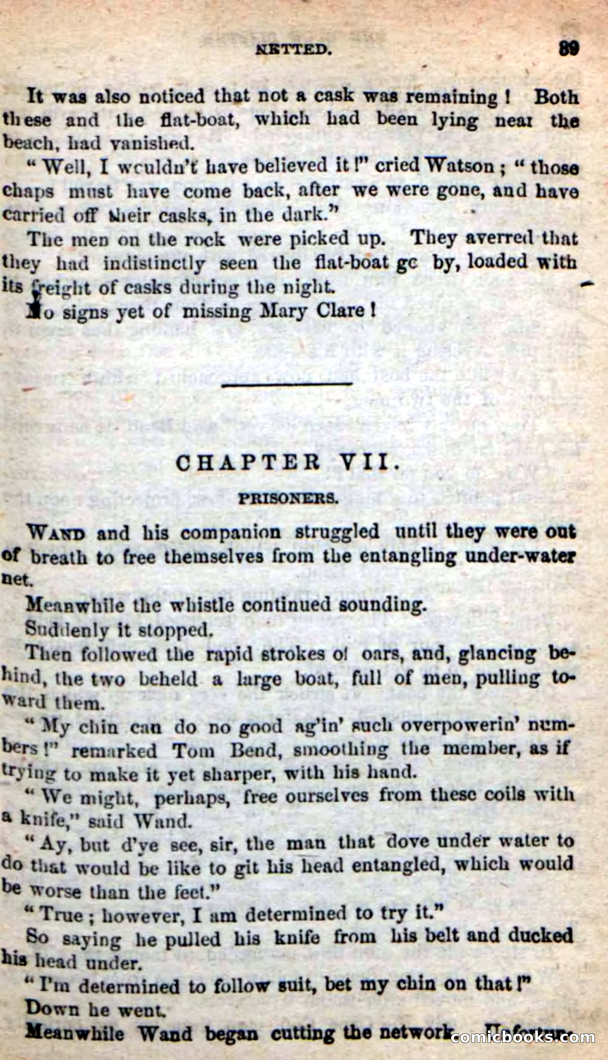 Beadle's New Dime Novels: The Blue Clipper — page 35 of 98