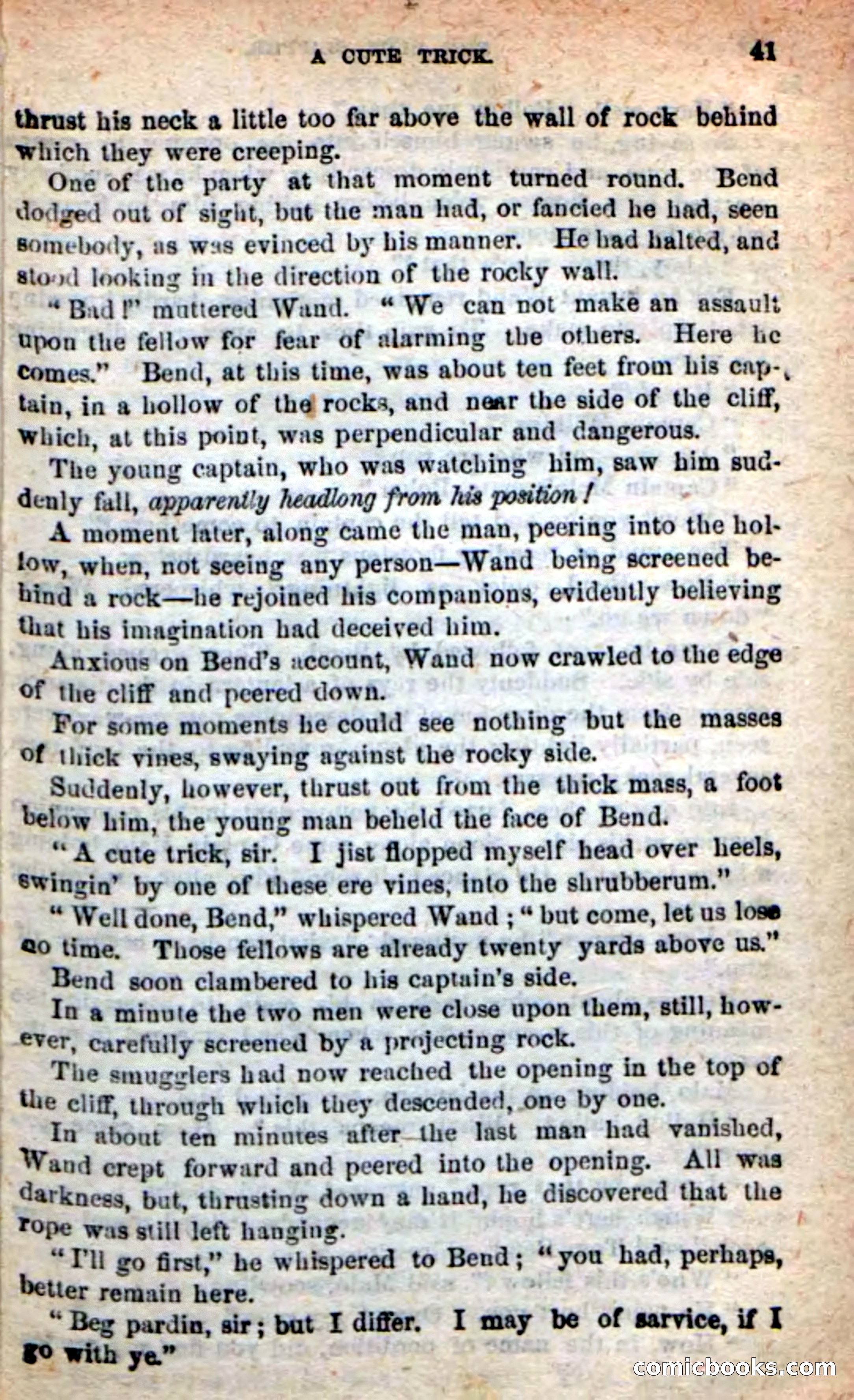 Beadle's New Dime Novels: The Blue Clipper — page 37 of 98