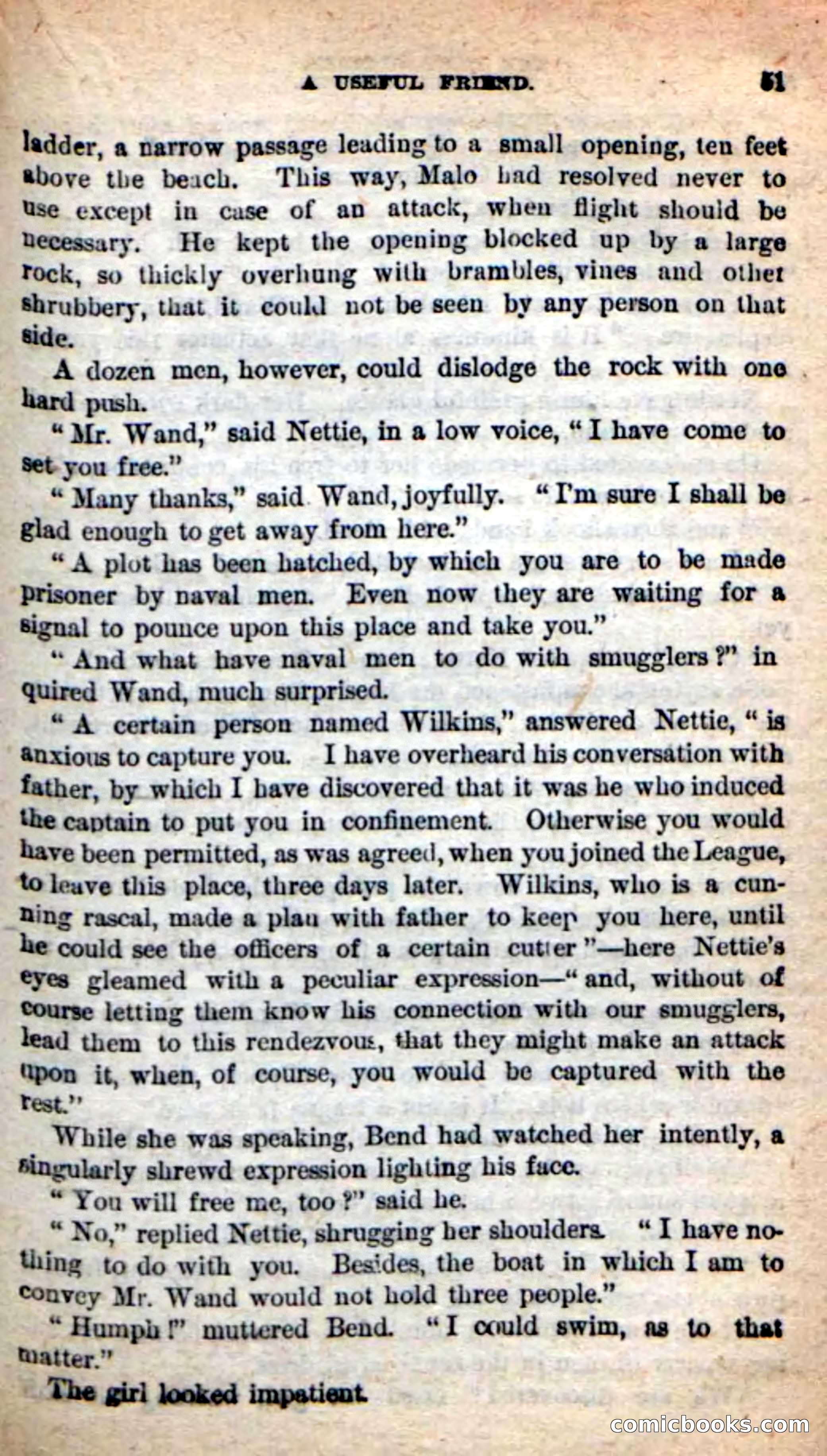 Beadle's New Dime Novels: The Blue Clipper — page 47 of 98