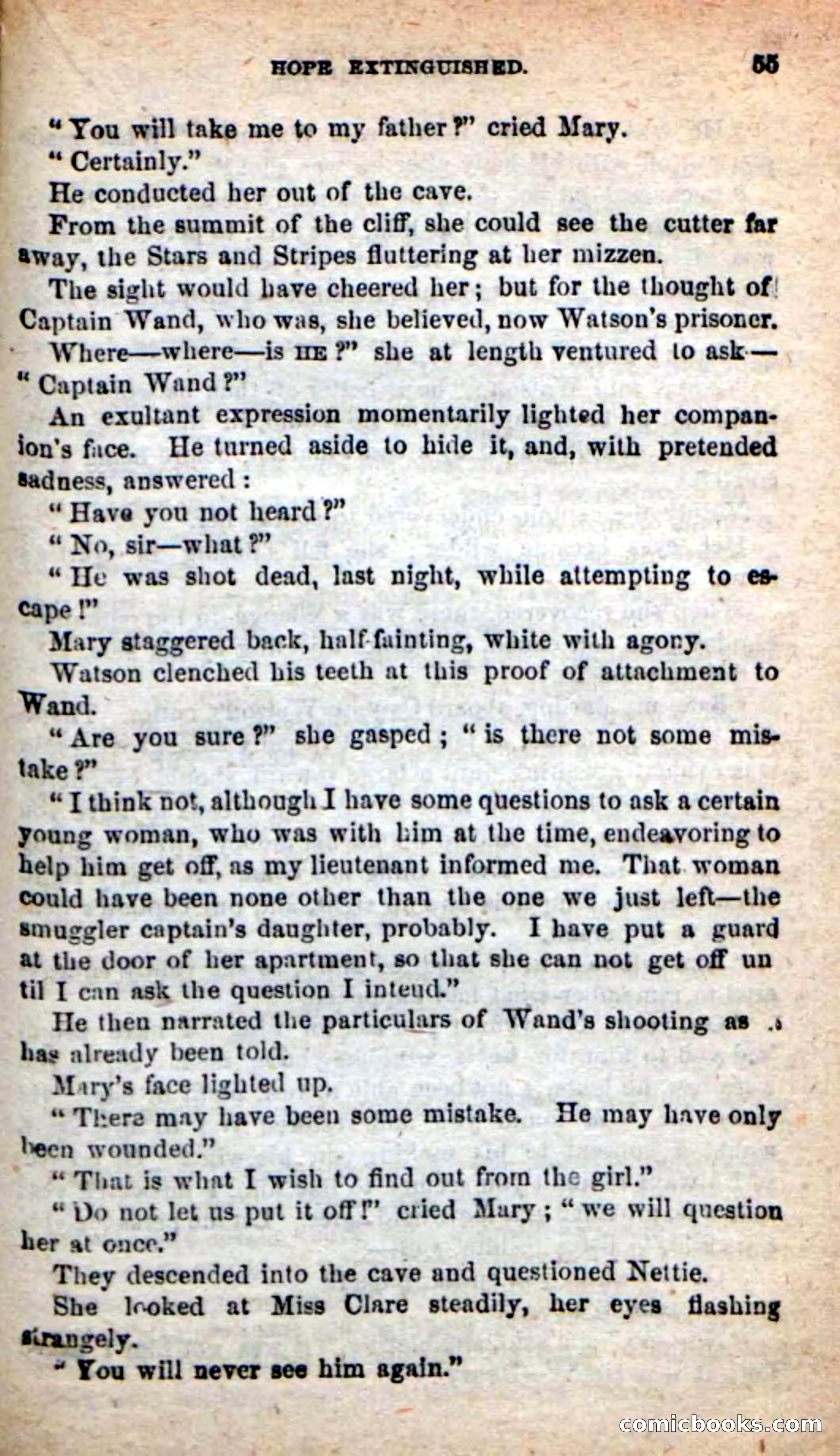 Beadle's New Dime Novels: The Blue Clipper — page 51 of 98