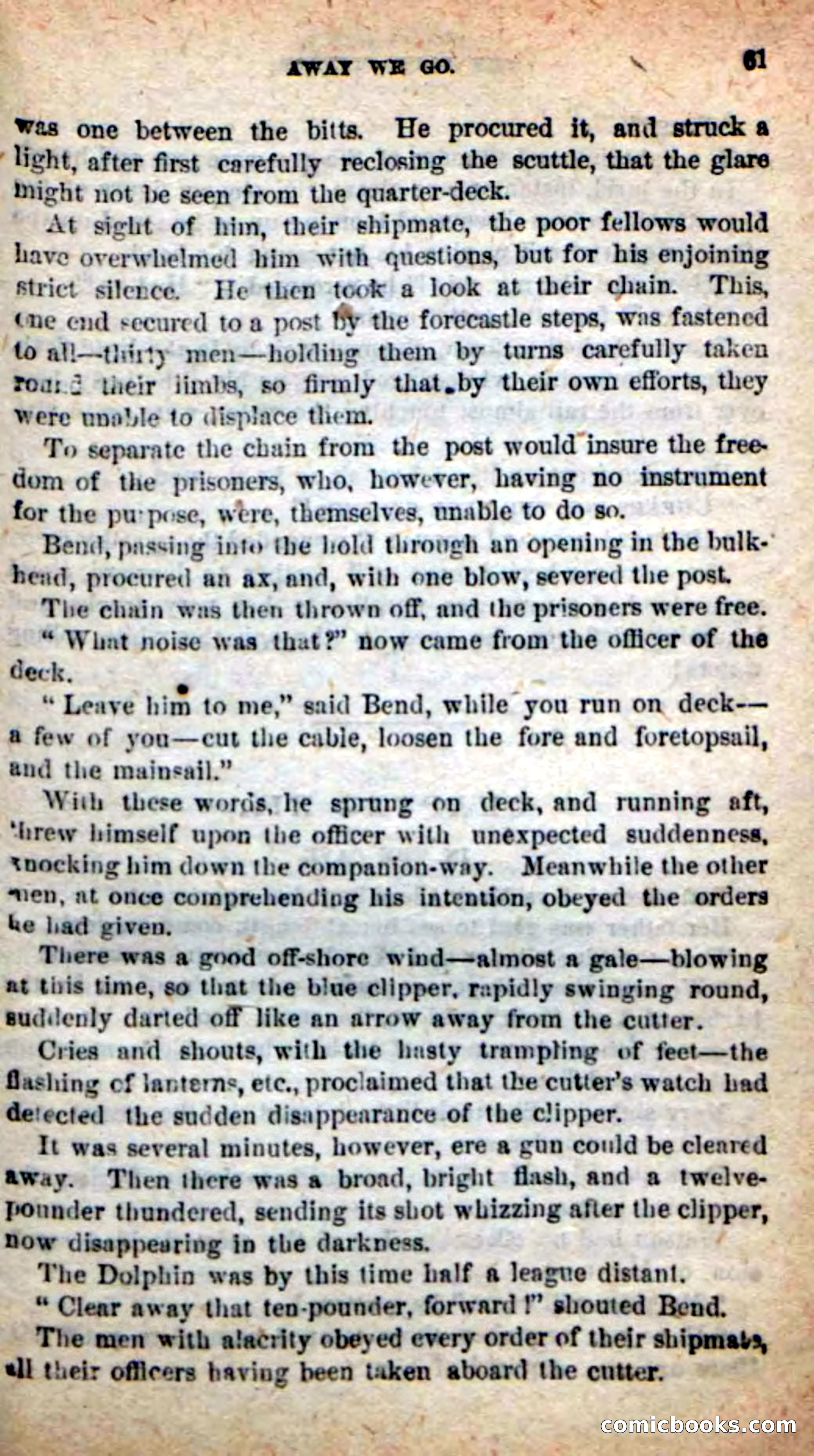 Beadle's New Dime Novels: The Blue Clipper — page 57 of 98