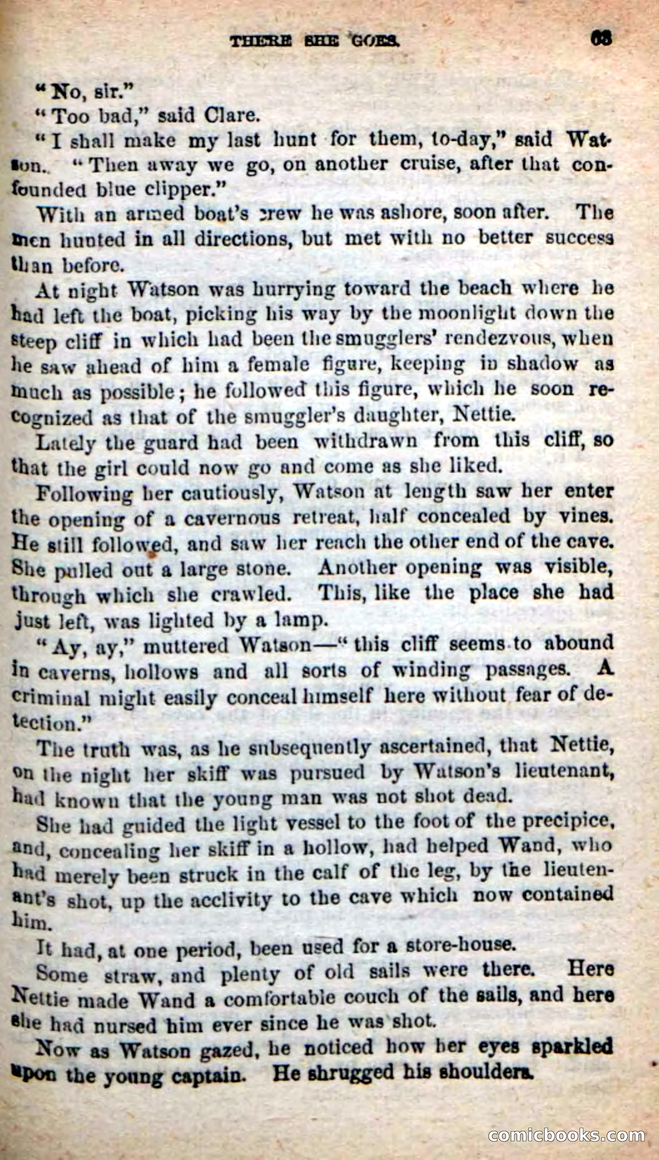Beadle's New Dime Novels: The Blue Clipper — page 59 of 98