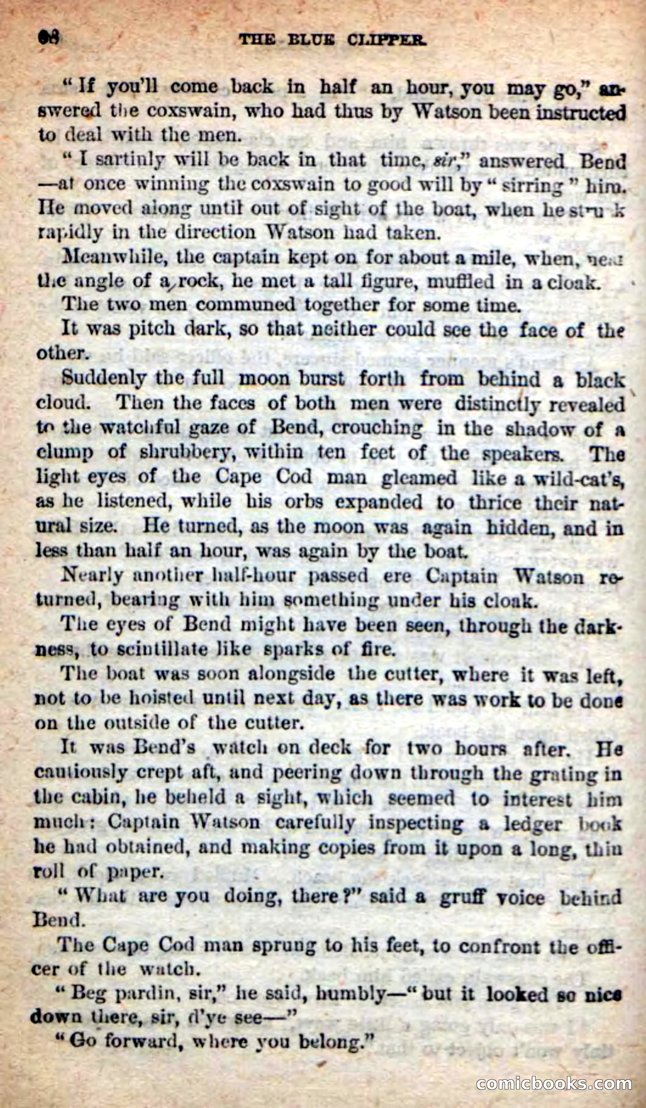 Beadle's New Dime Novels: The Blue Clipper — page 64 of 98