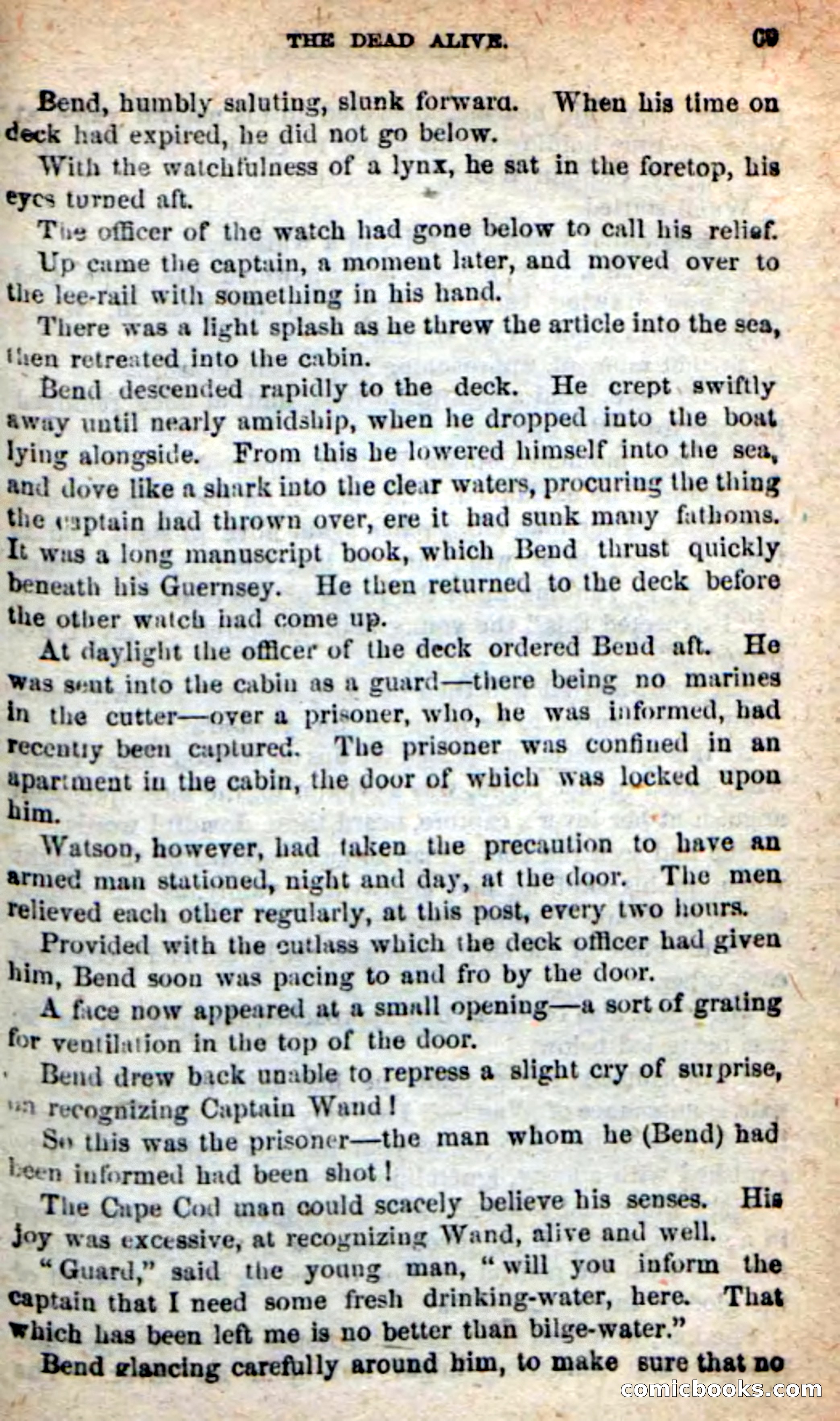 Beadle's New Dime Novels: The Blue Clipper — page 65 of 98