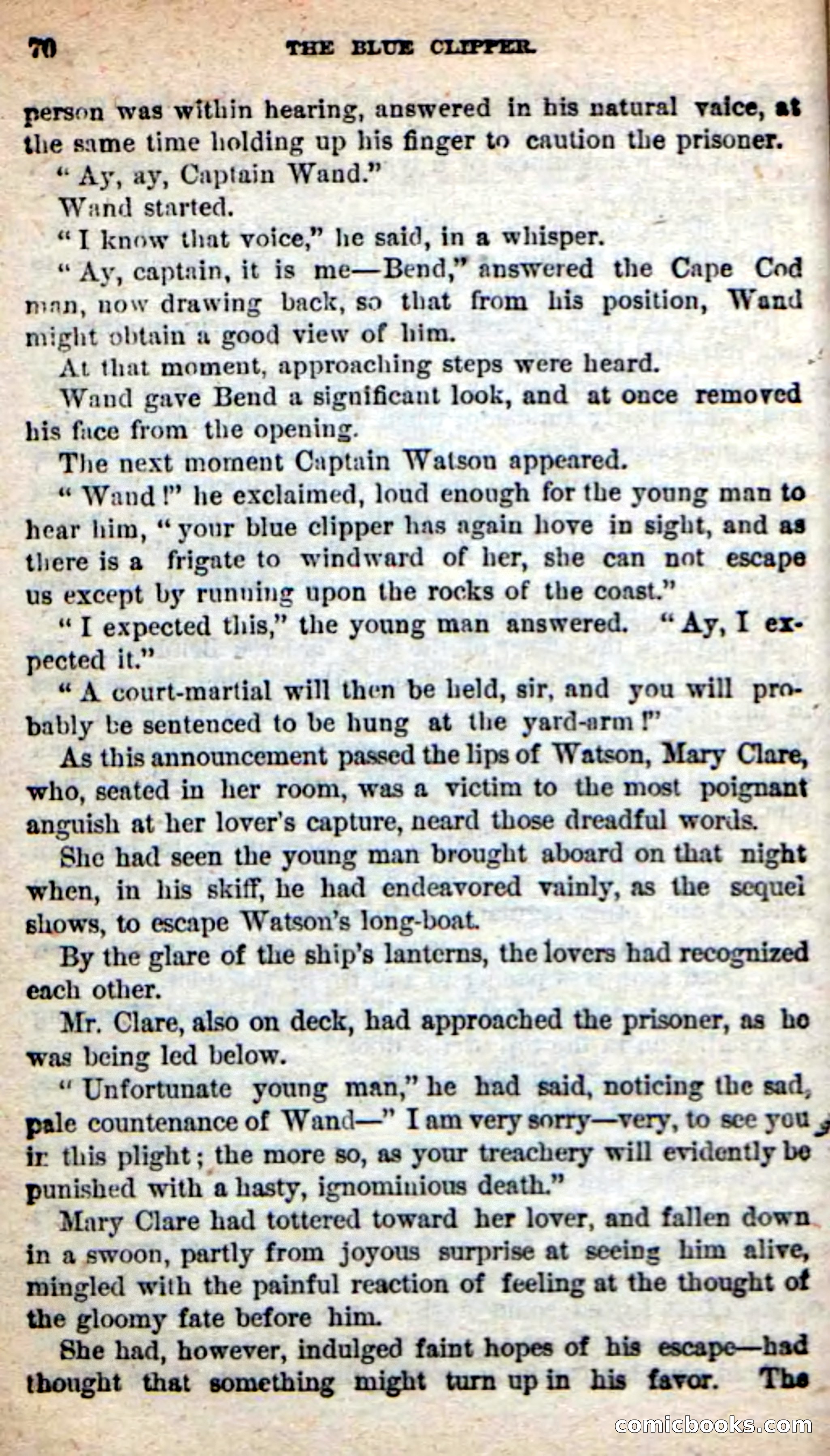 Beadle's New Dime Novels: The Blue Clipper — page 66 of 98