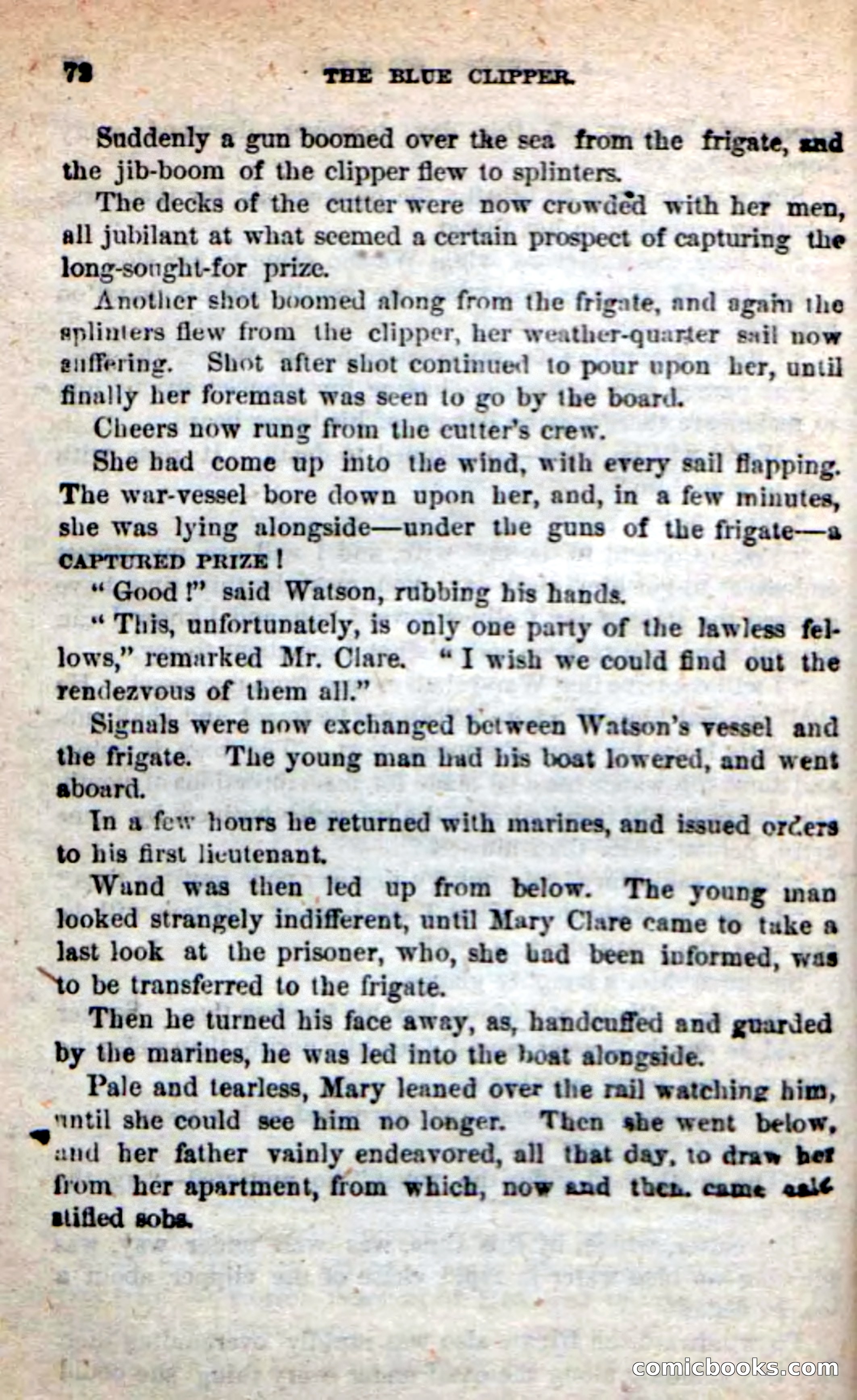 Beadle's New Dime Novels: The Blue Clipper — page 68 of 98
