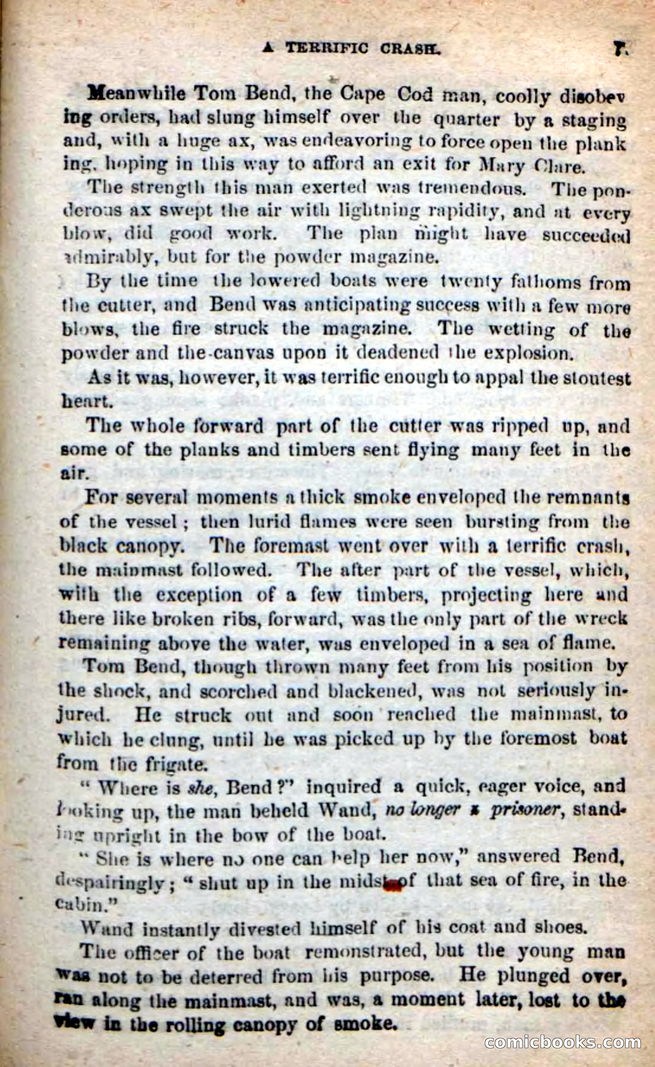 Beadle's New Dime Novels: The Blue Clipper — page 73 of 98
