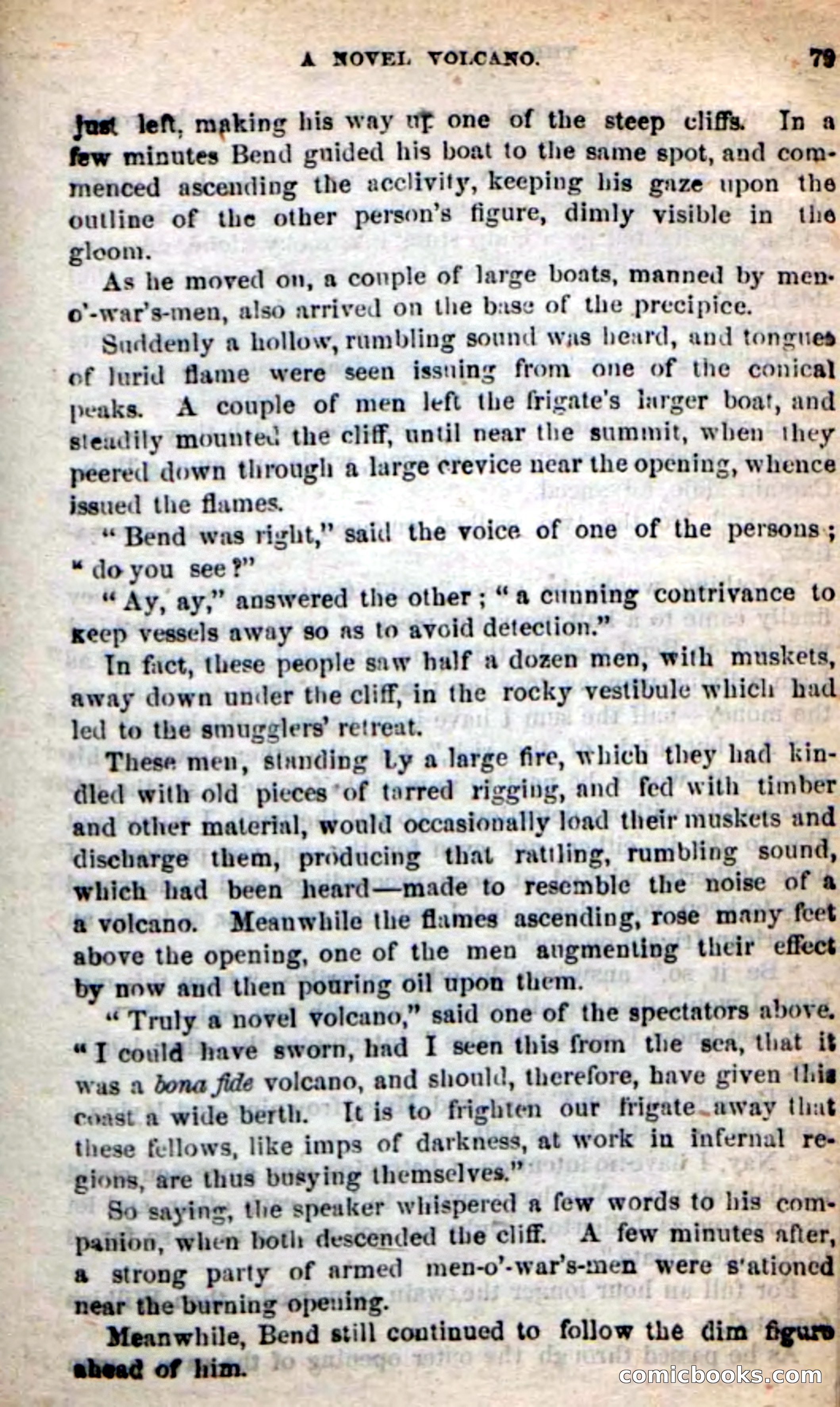 Beadle's New Dime Novels: The Blue Clipper — page 75 of 98