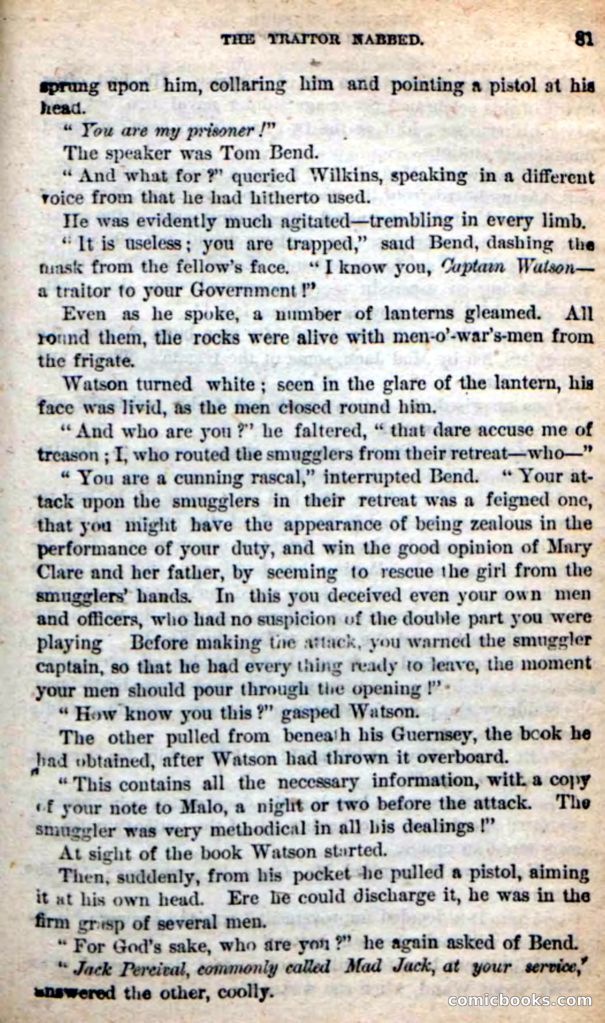 Beadle's New Dime Novels: The Blue Clipper — page 77 of 98