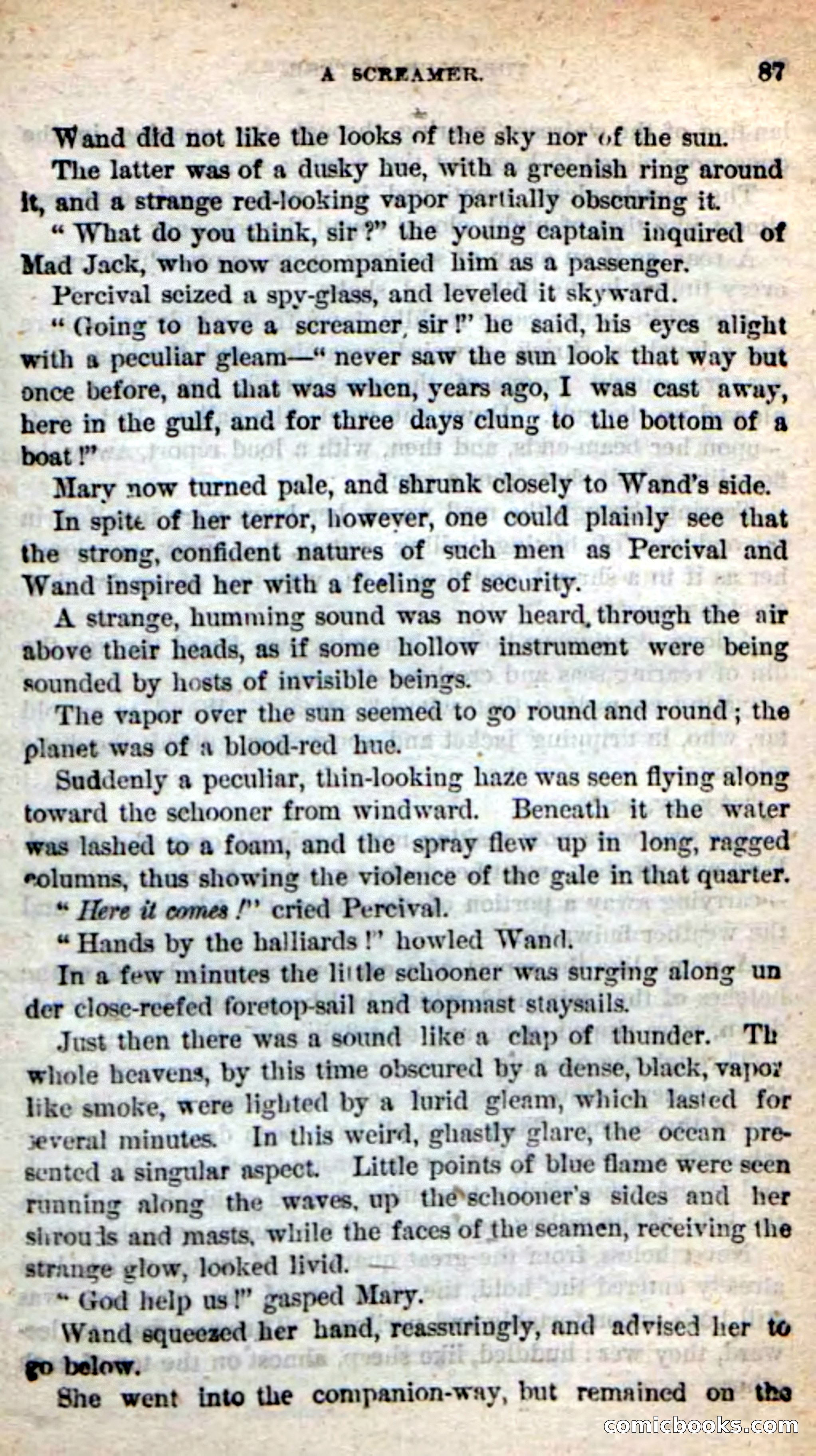 Beadle's New Dime Novels: The Blue Clipper — page 83 of 98