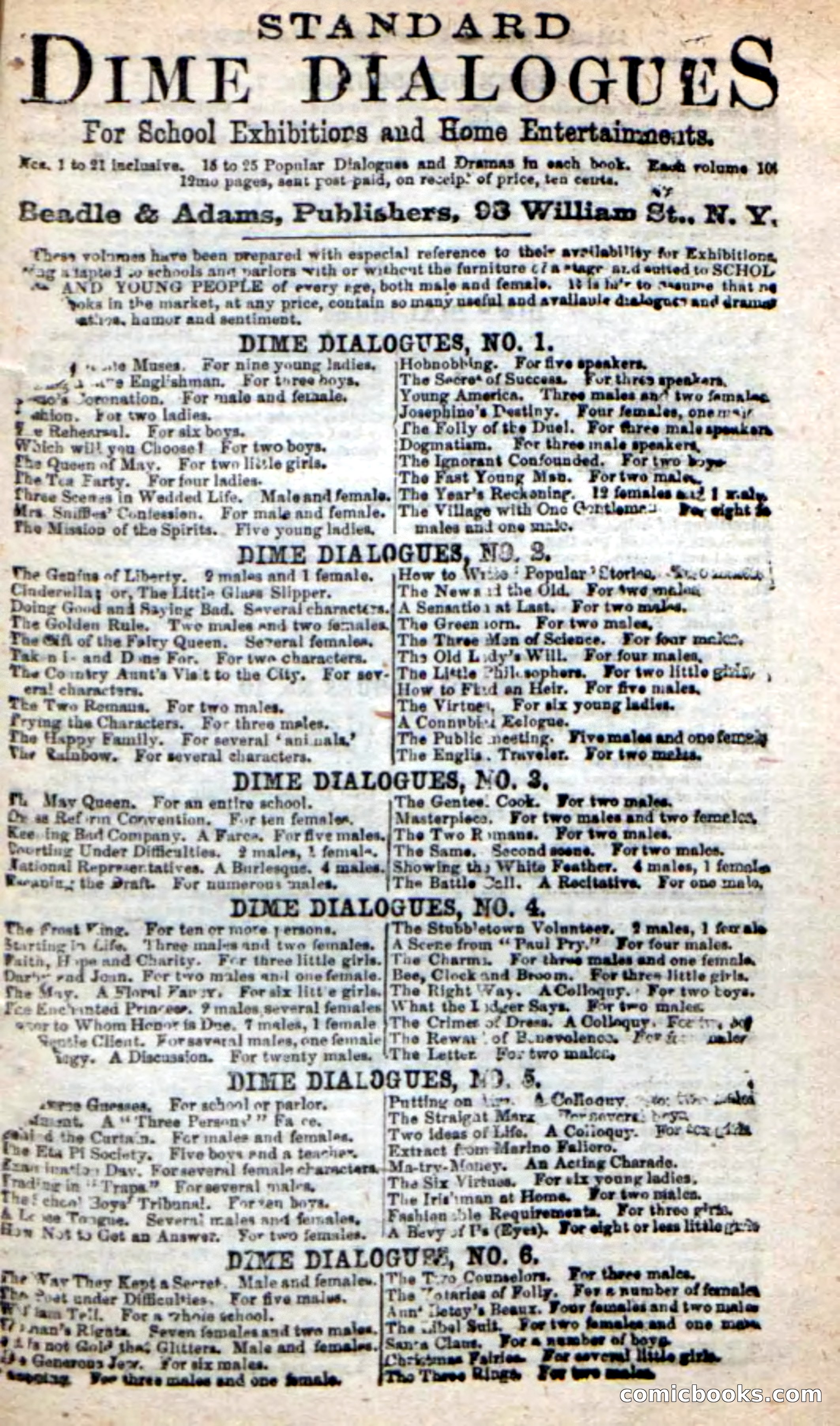 Beadle's New Dime Novels: The Blue Clipper — page 93 of 98