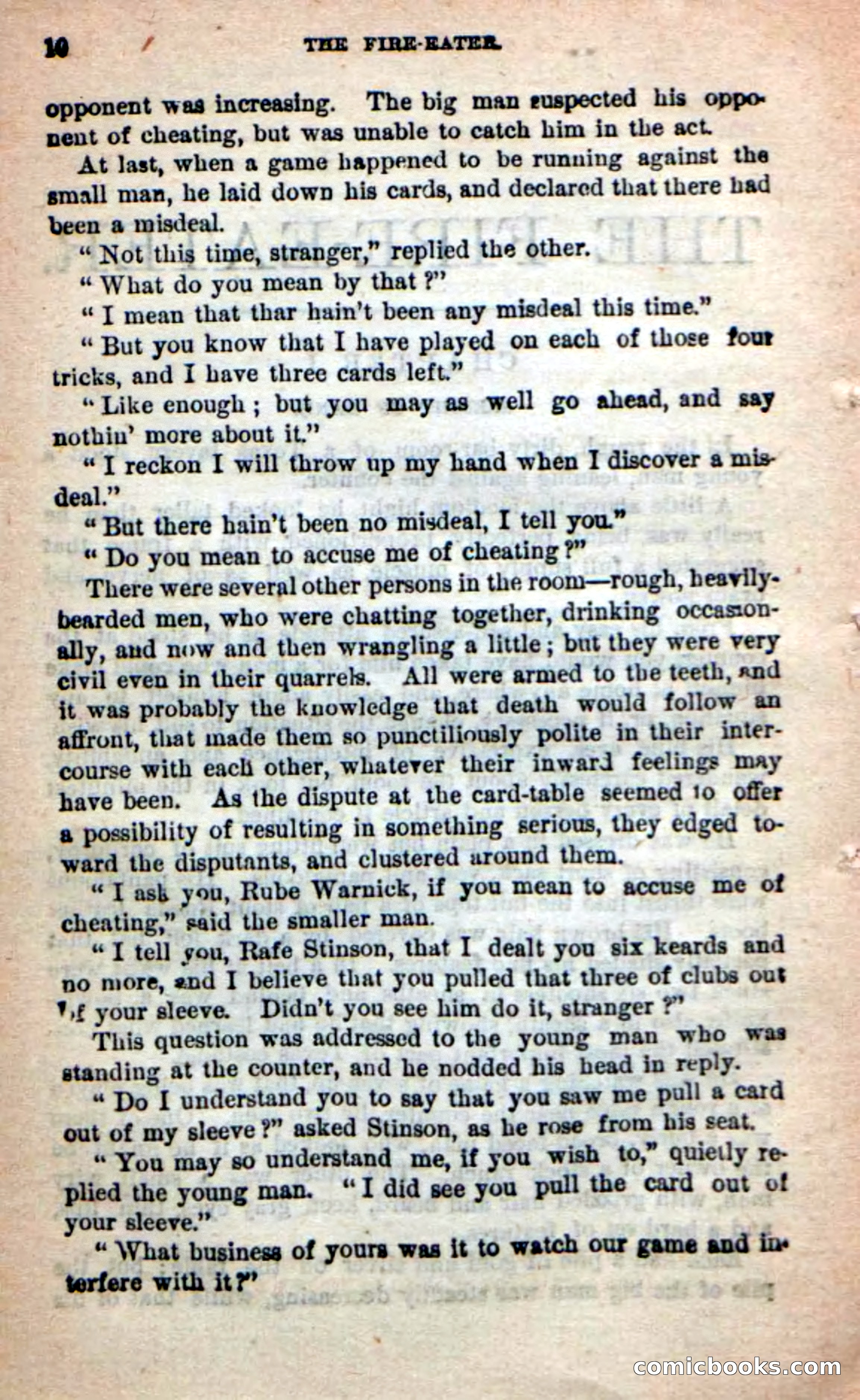 The Fire-Eater — page 6 of 109