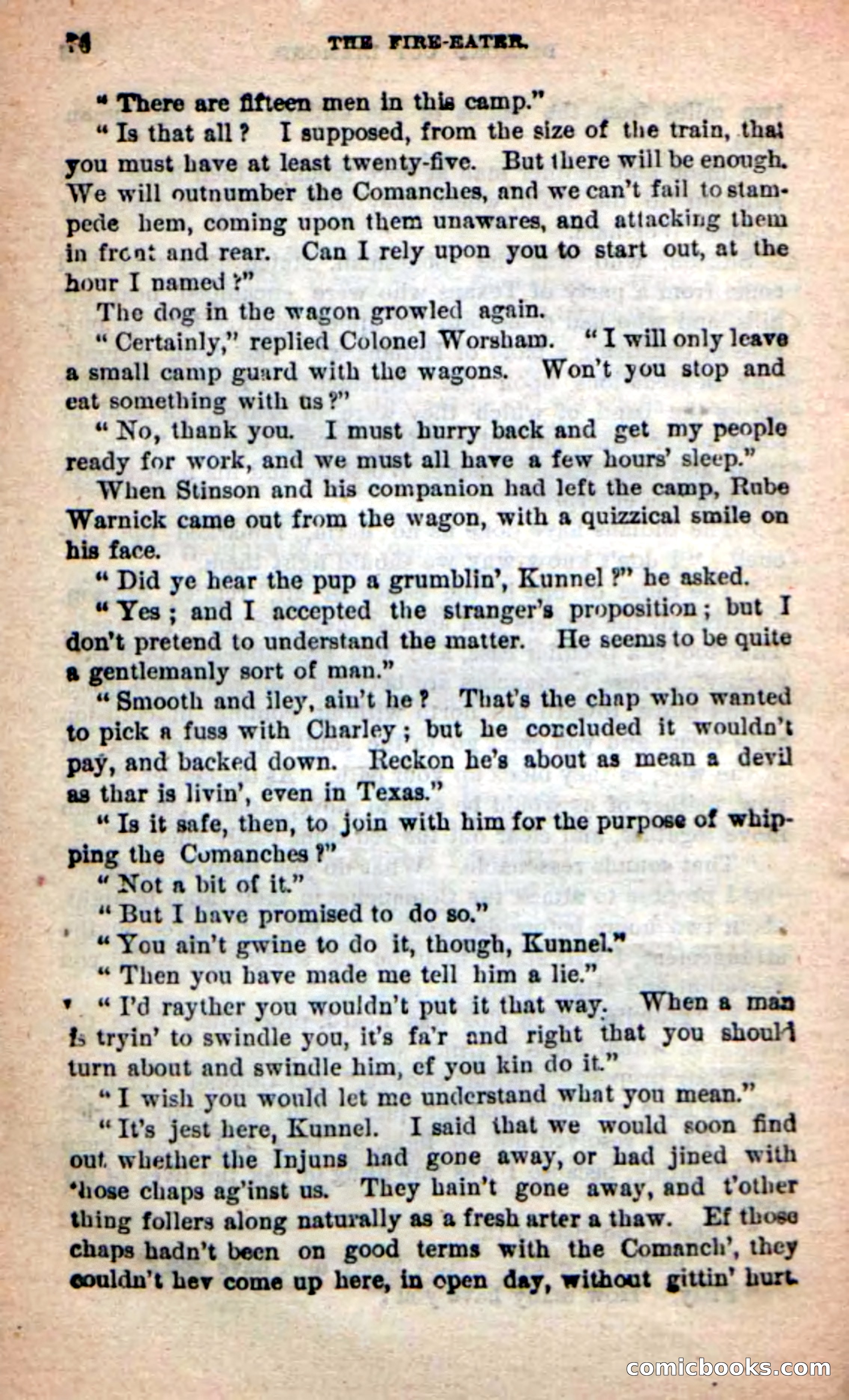 The Fire-Eater — page 70 of 109