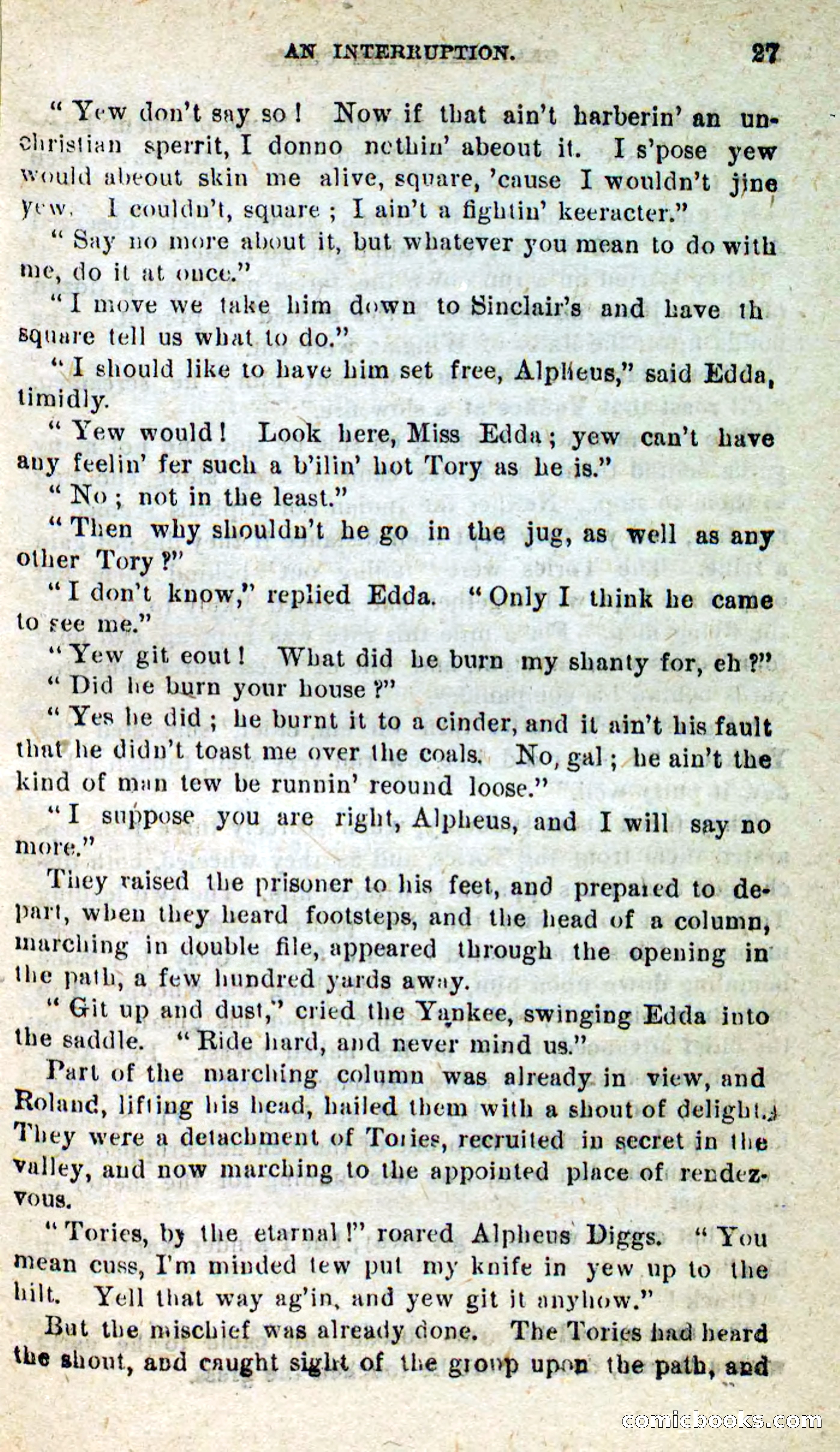 Beadle's New Dime Novels, No. 9 — page 23 of 100