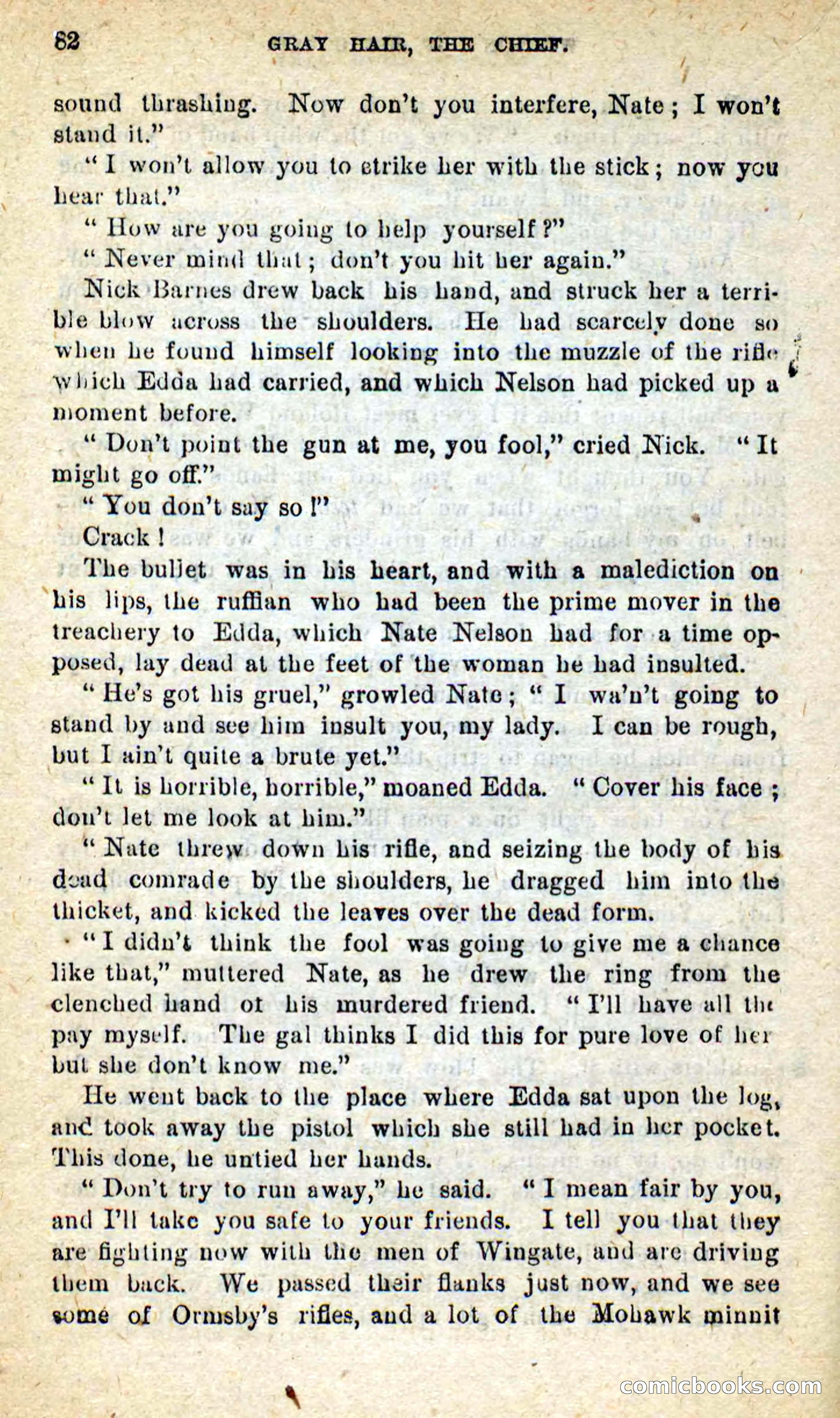 Beadle's New Dime Novels, No. 9 — page 78 of 100