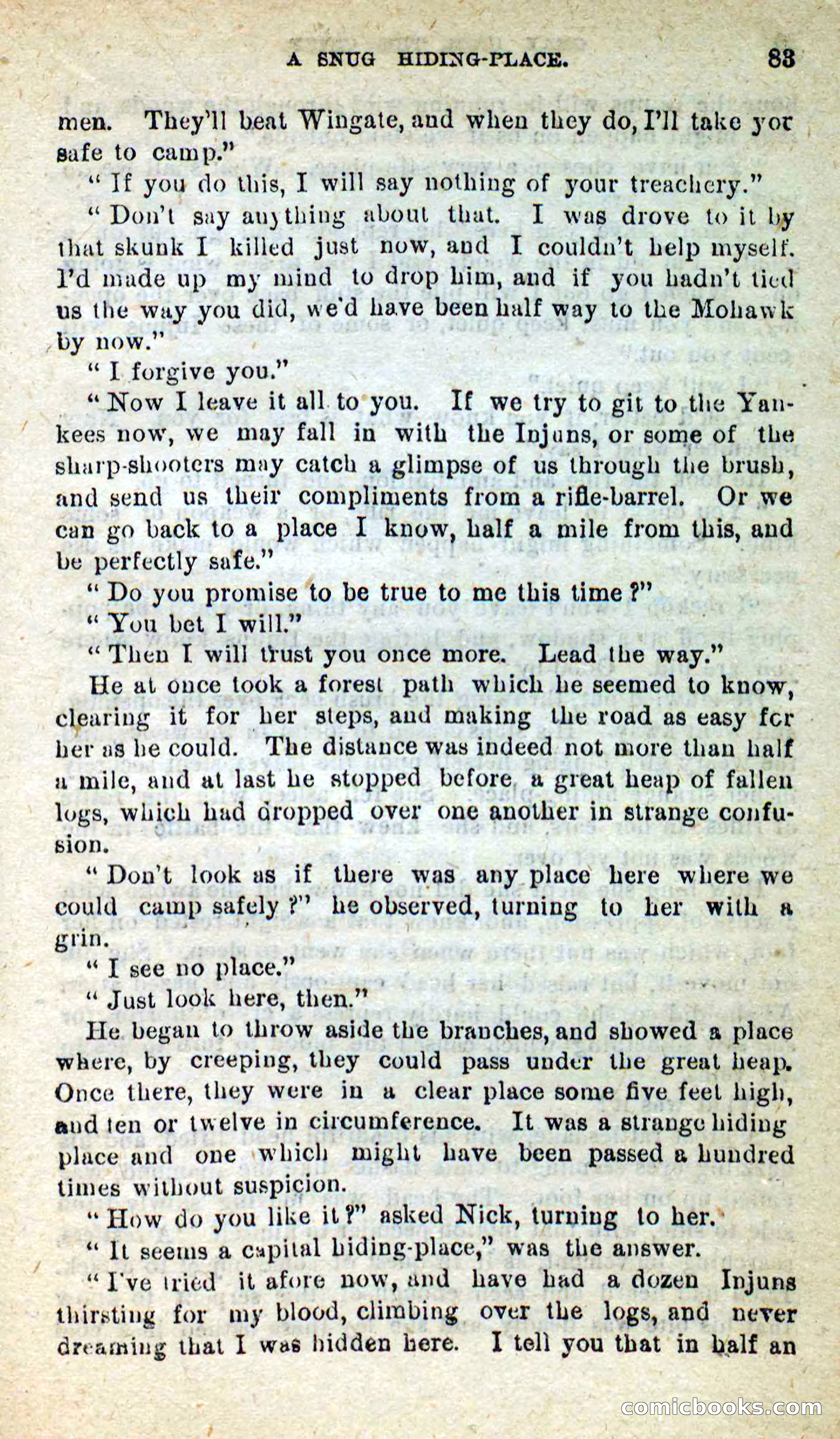 Beadle's New Dime Novels, No. 9 — page 79 of 100