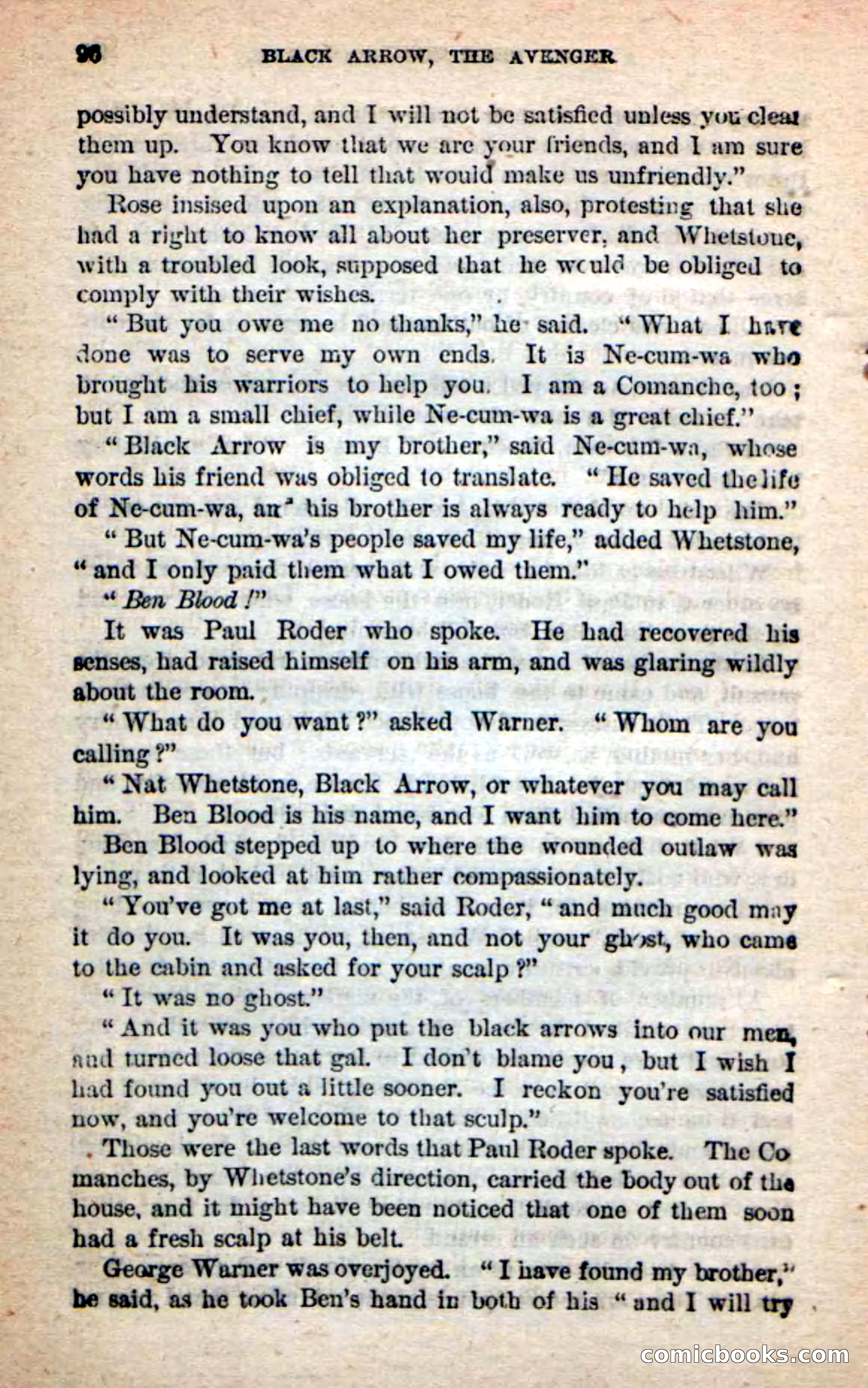 Black Arrow, the Avenger — page 90 of 98