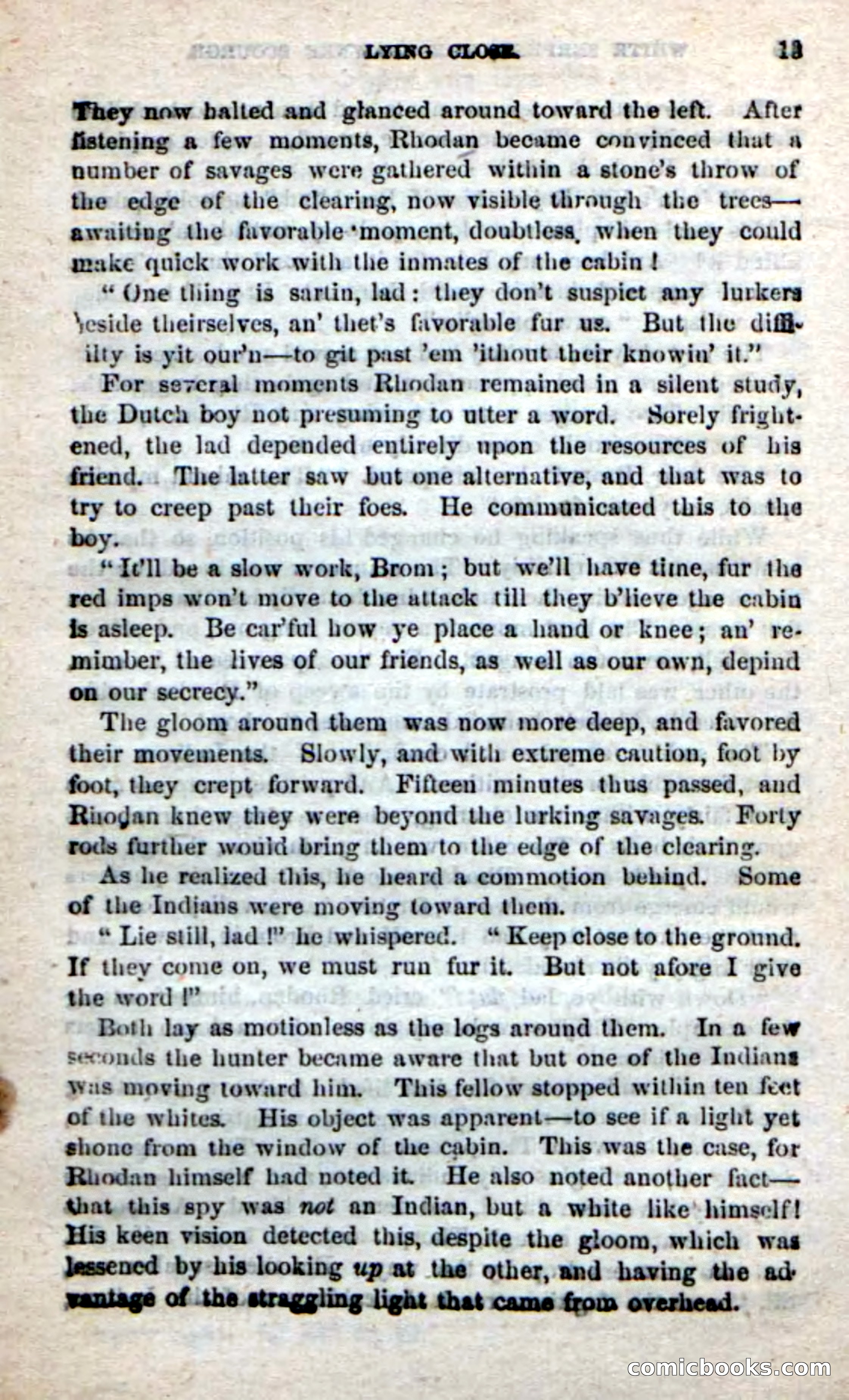 Beadle's New Dime Novels: White Serpent, the Scourge — page 9 of 101