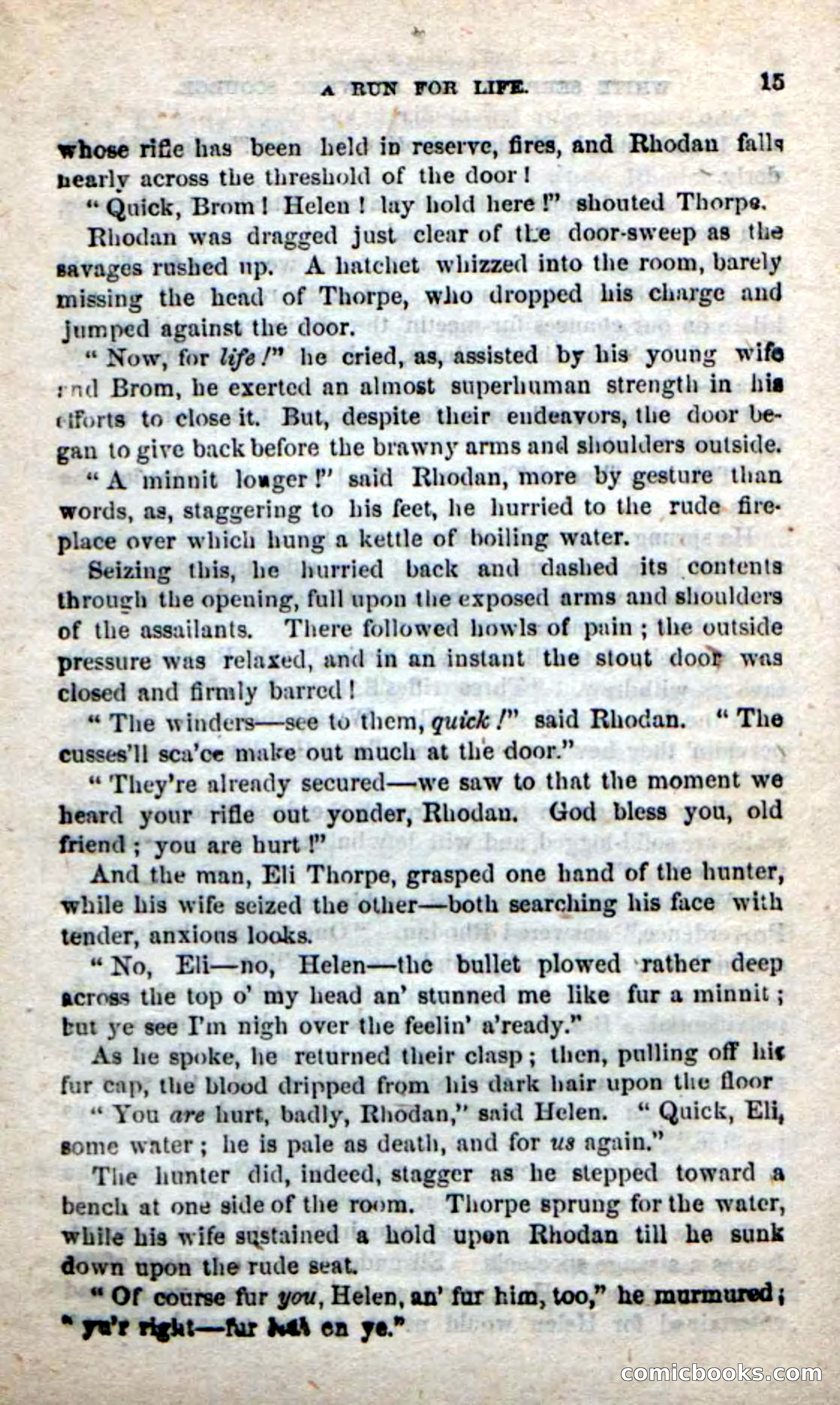 Beadle's New Dime Novels: White Serpent, the Scourge — page 11 of 101