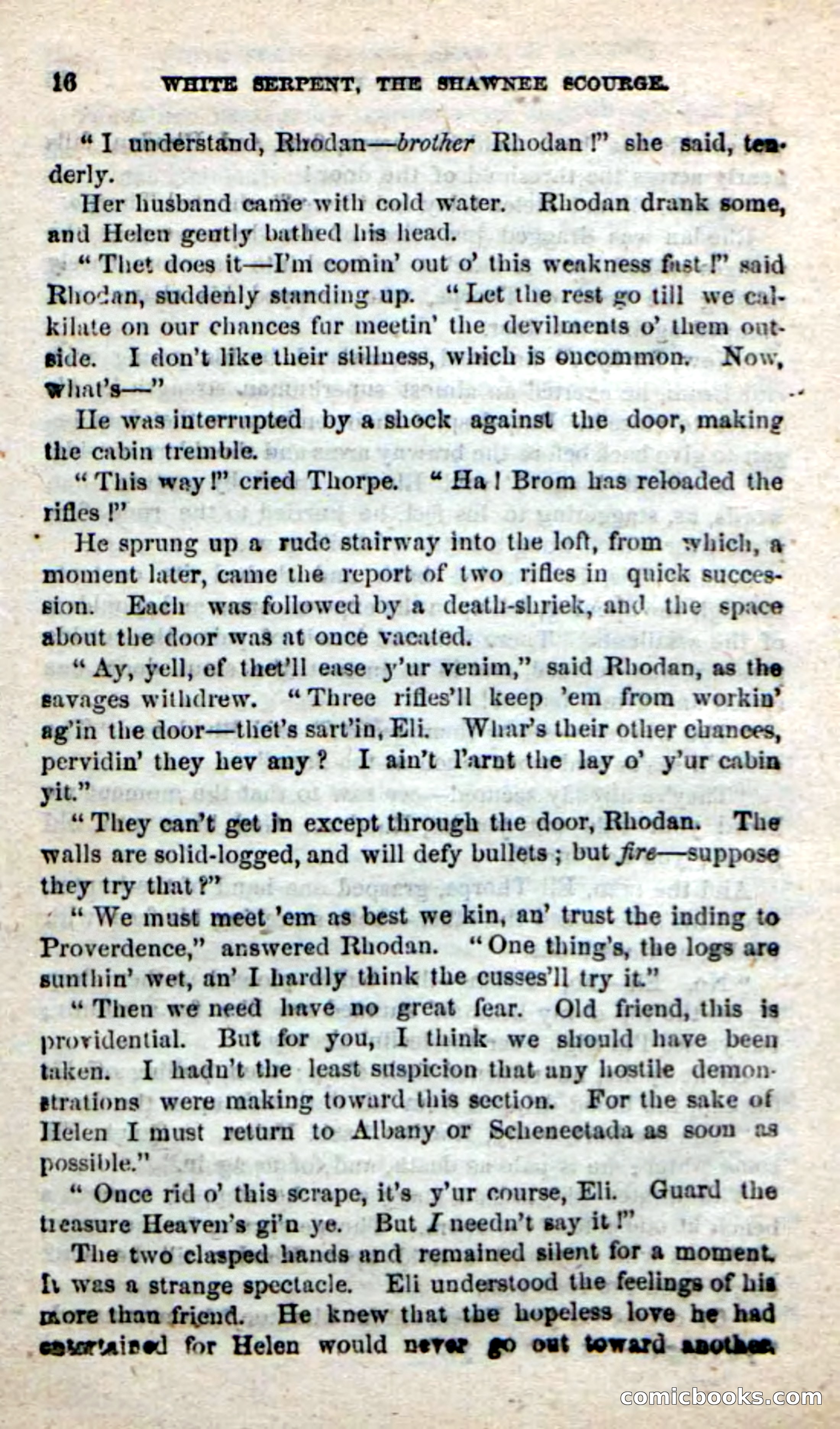 Beadle's New Dime Novels: White Serpent, the Scourge — page 12 of 101