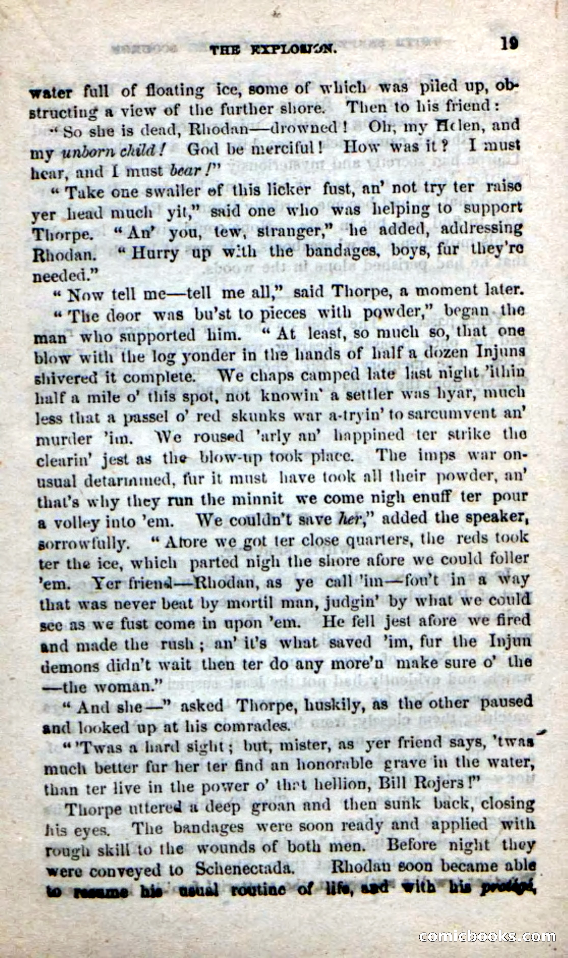 Beadle's New Dime Novels: White Serpent, the Scourge — page 15 of 101