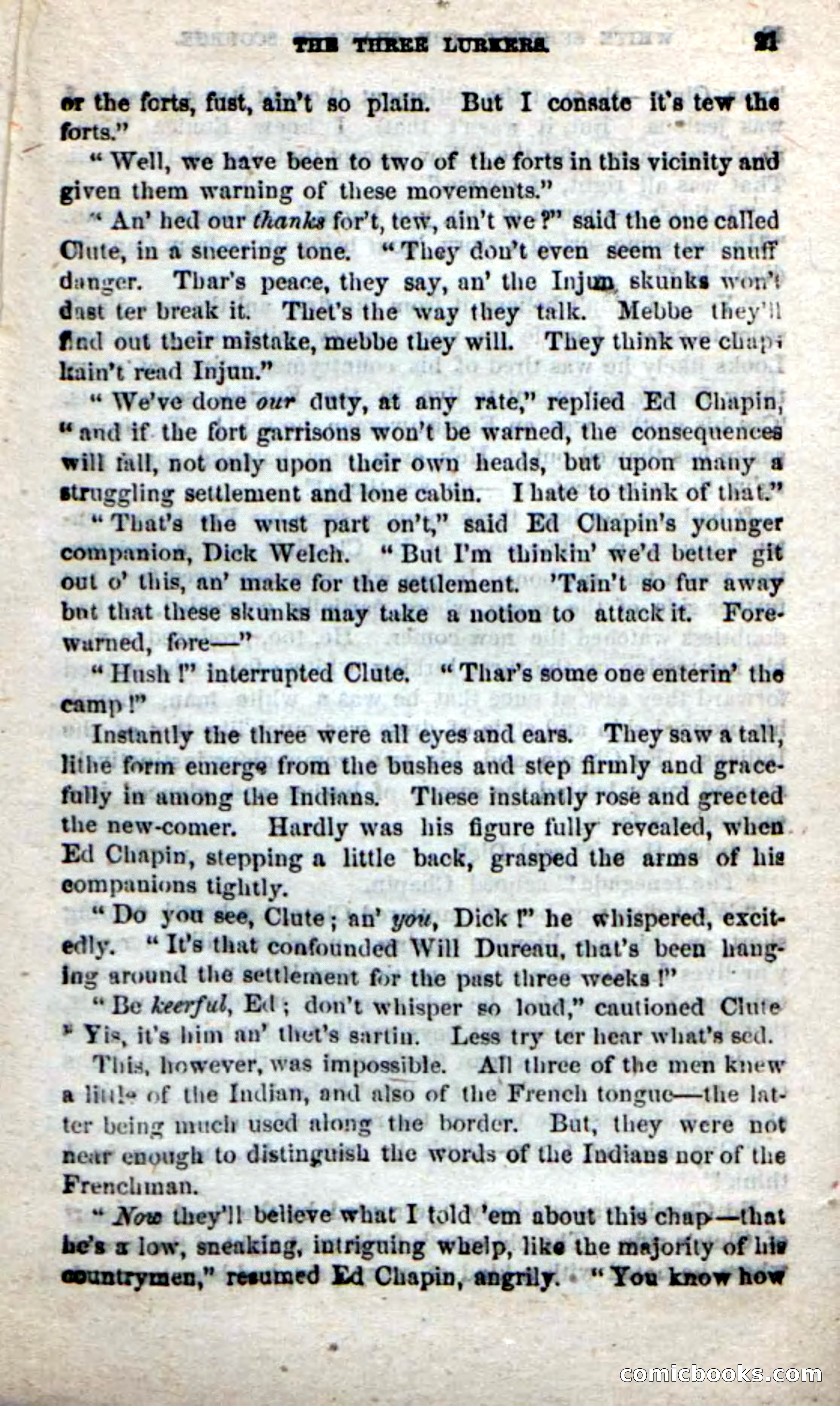 Beadle's New Dime Novels: White Serpent, the Scourge — page 18 of 101
