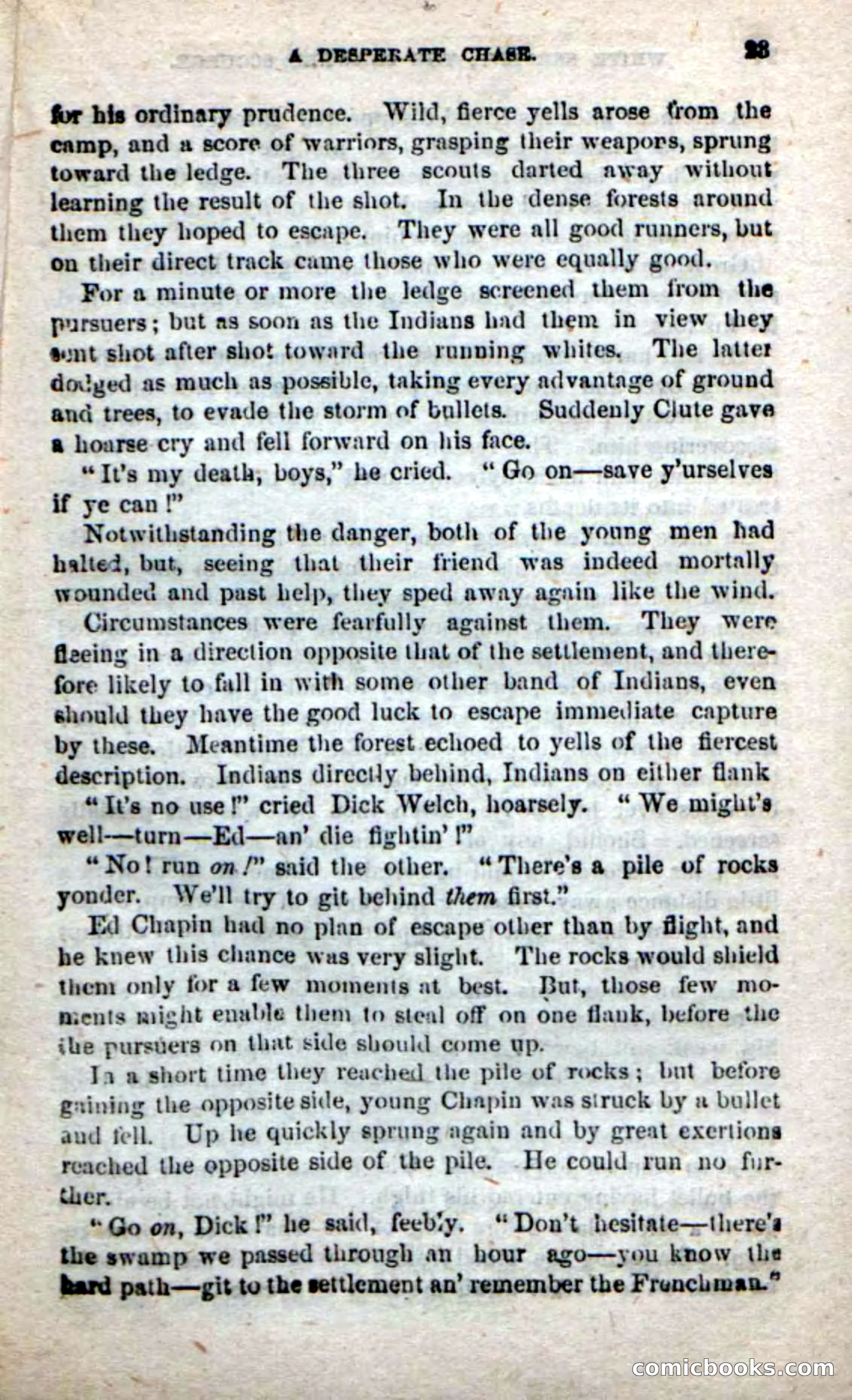Beadle's New Dime Novels: White Serpent, the Scourge — page 20 of 101
