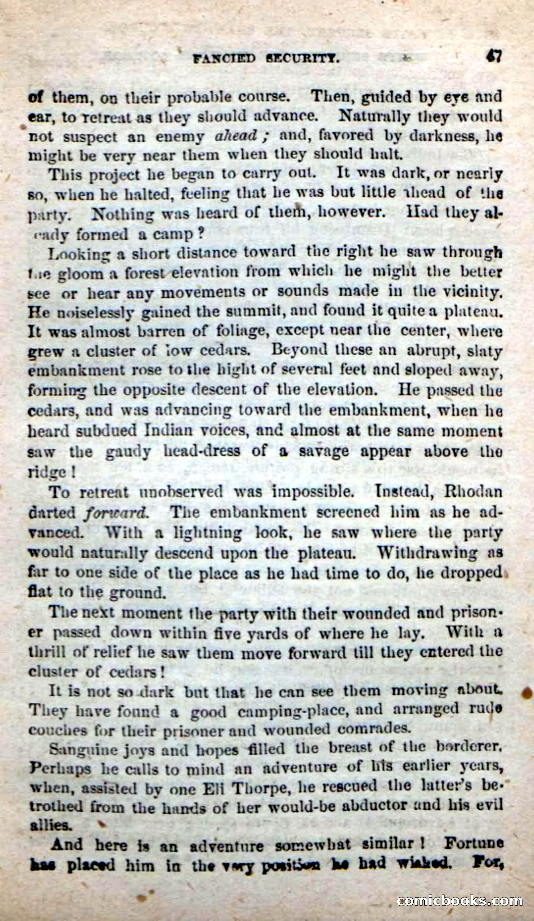 Beadle's New Dime Novels: White Serpent, the Scourge — page 44 of 101