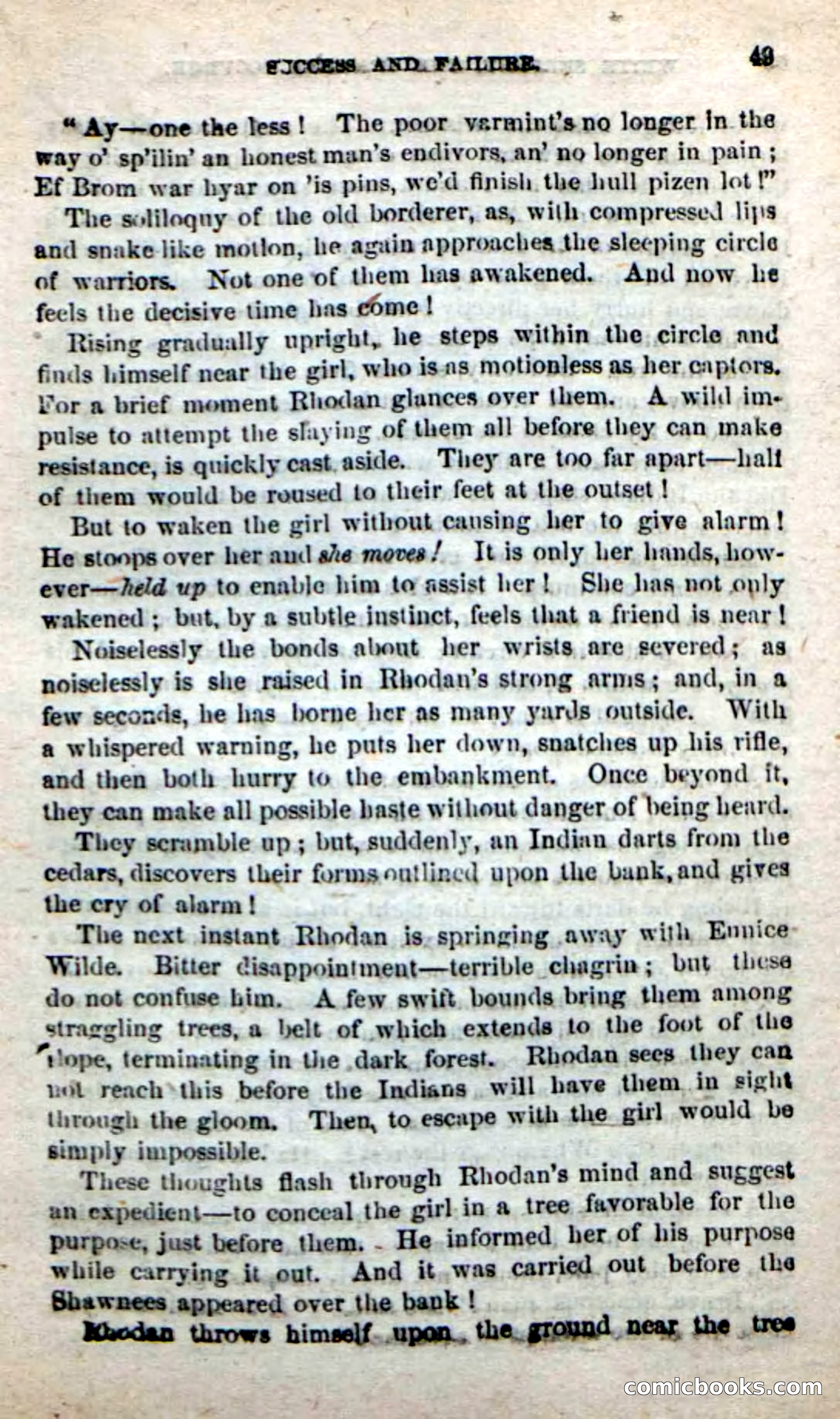 Beadle's New Dime Novels: White Serpent, the Scourge — page 46 of 101