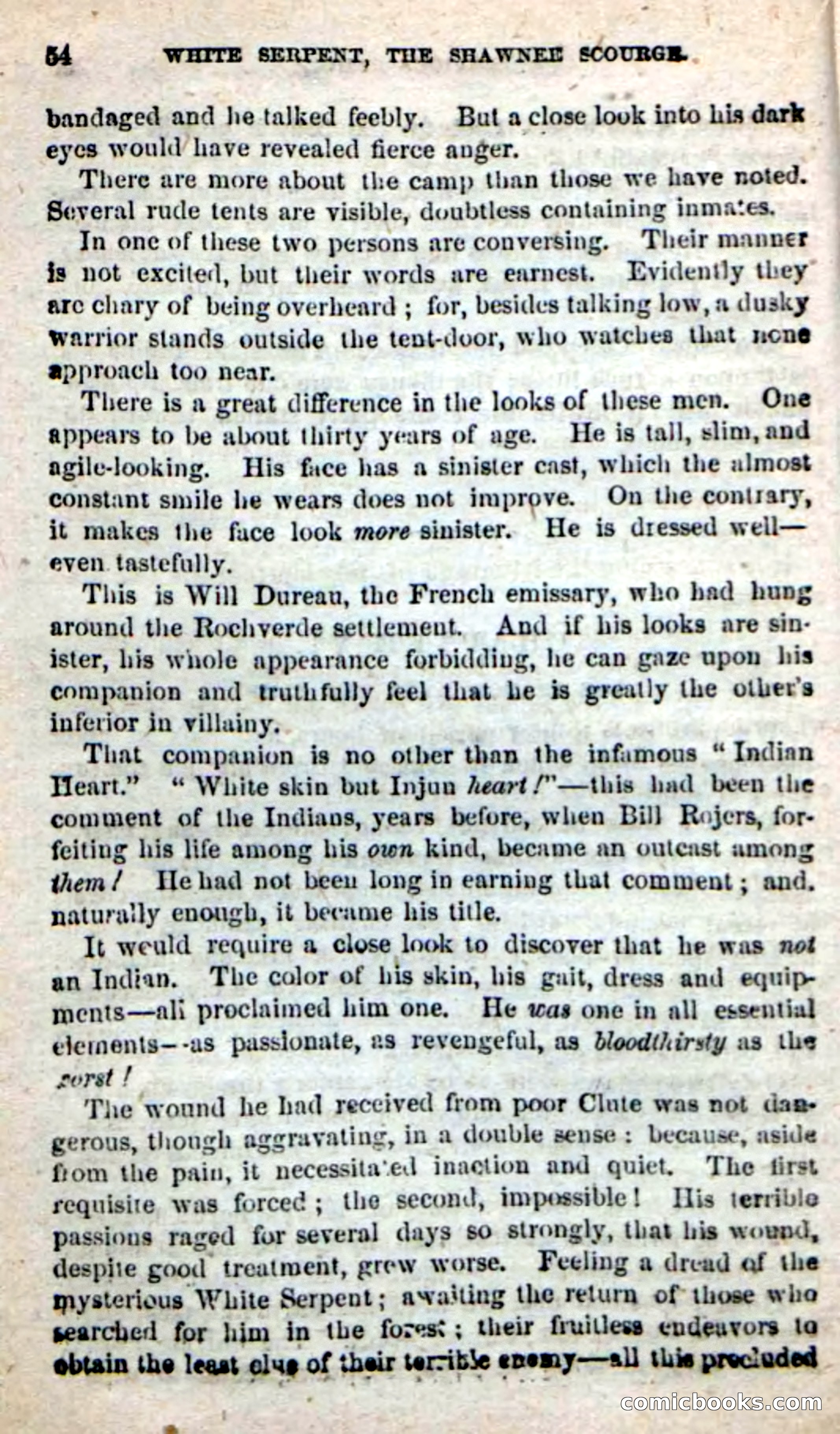 Beadle's New Dime Novels: White Serpent, the Scourge — page 51 of 101