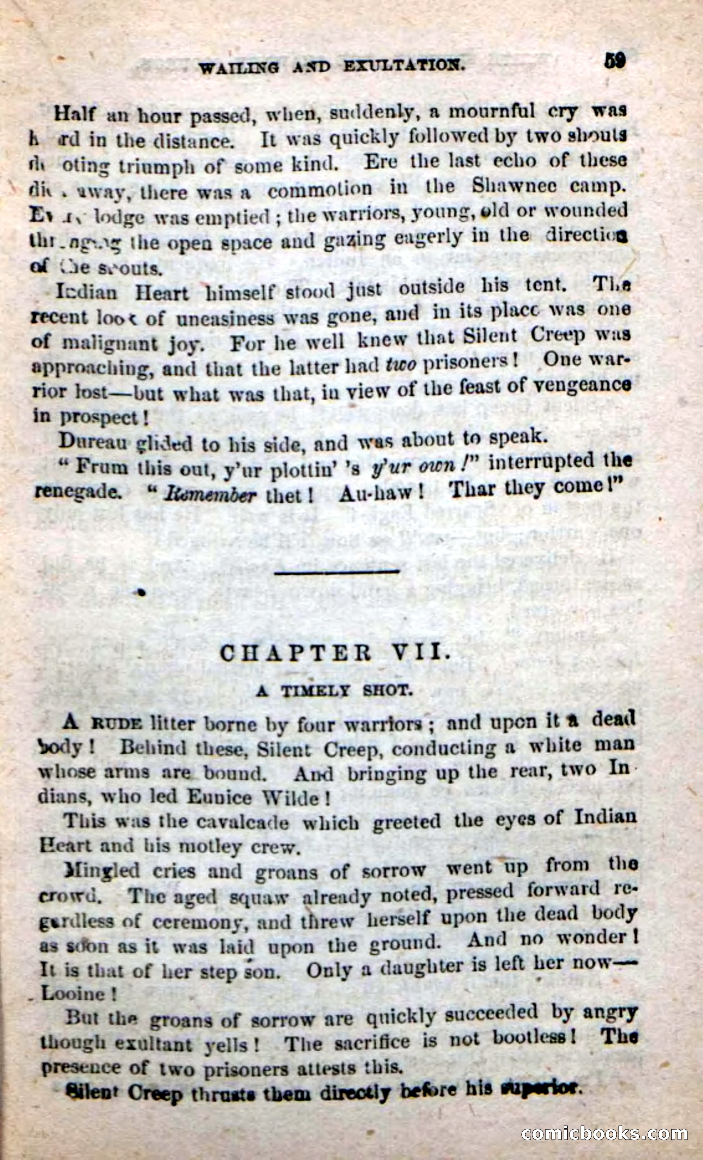 Beadle's New Dime Novels: White Serpent, the Scourge — page 56 of 101
