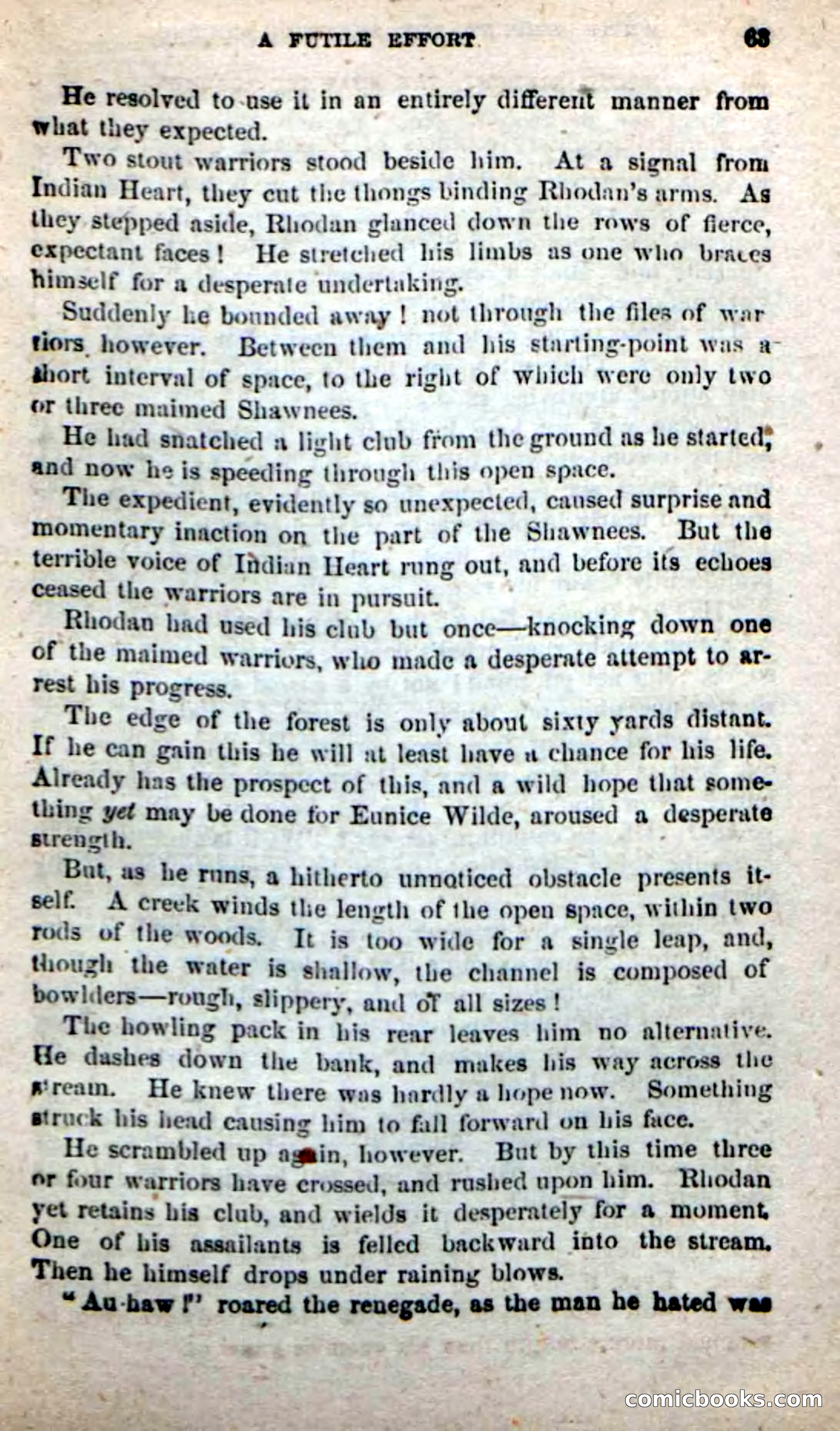 Beadle's New Dime Novels: White Serpent, the Scourge — page 60 of 101