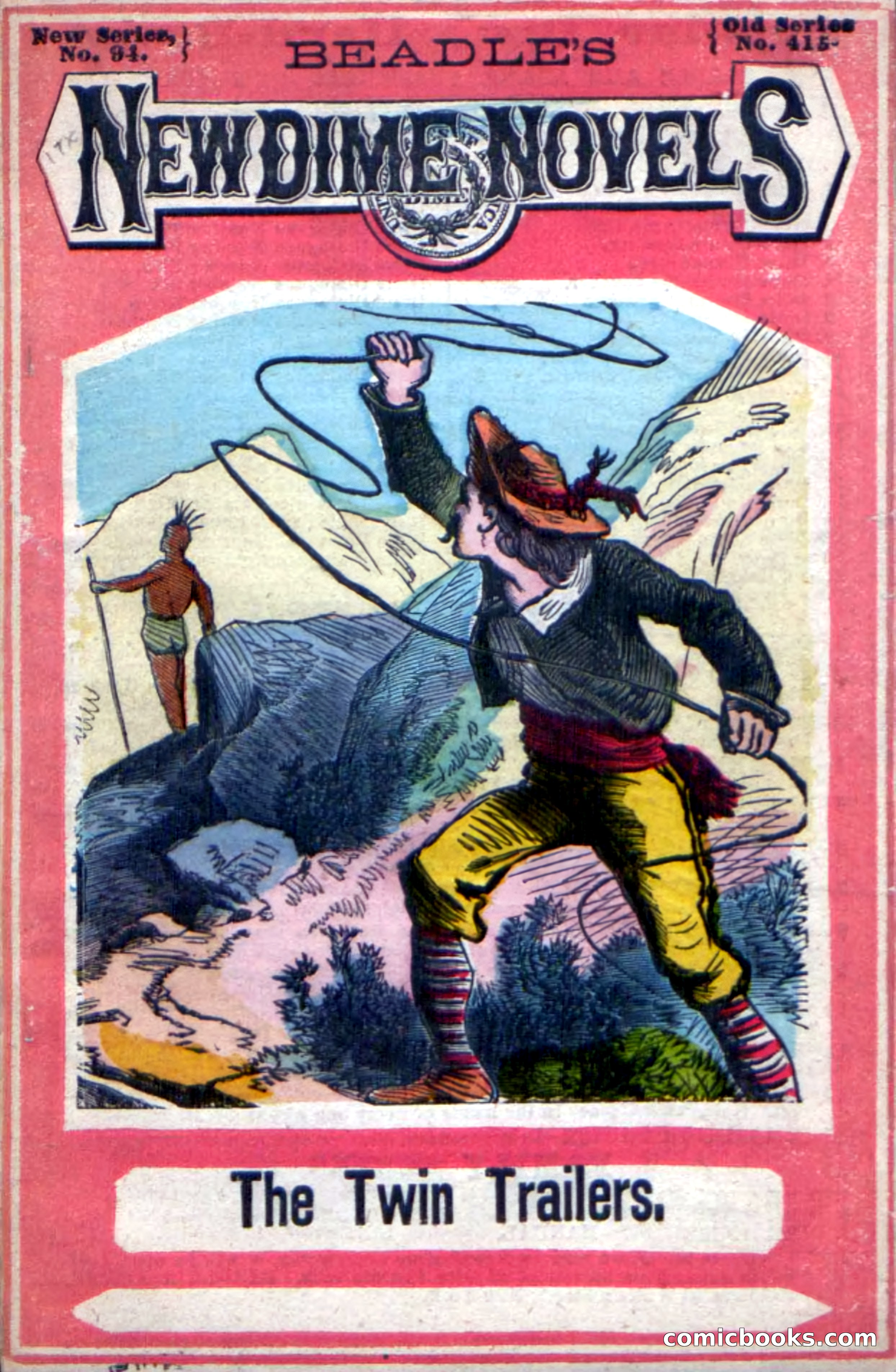 Beadle's New Dime Novels: The Twin Trailers