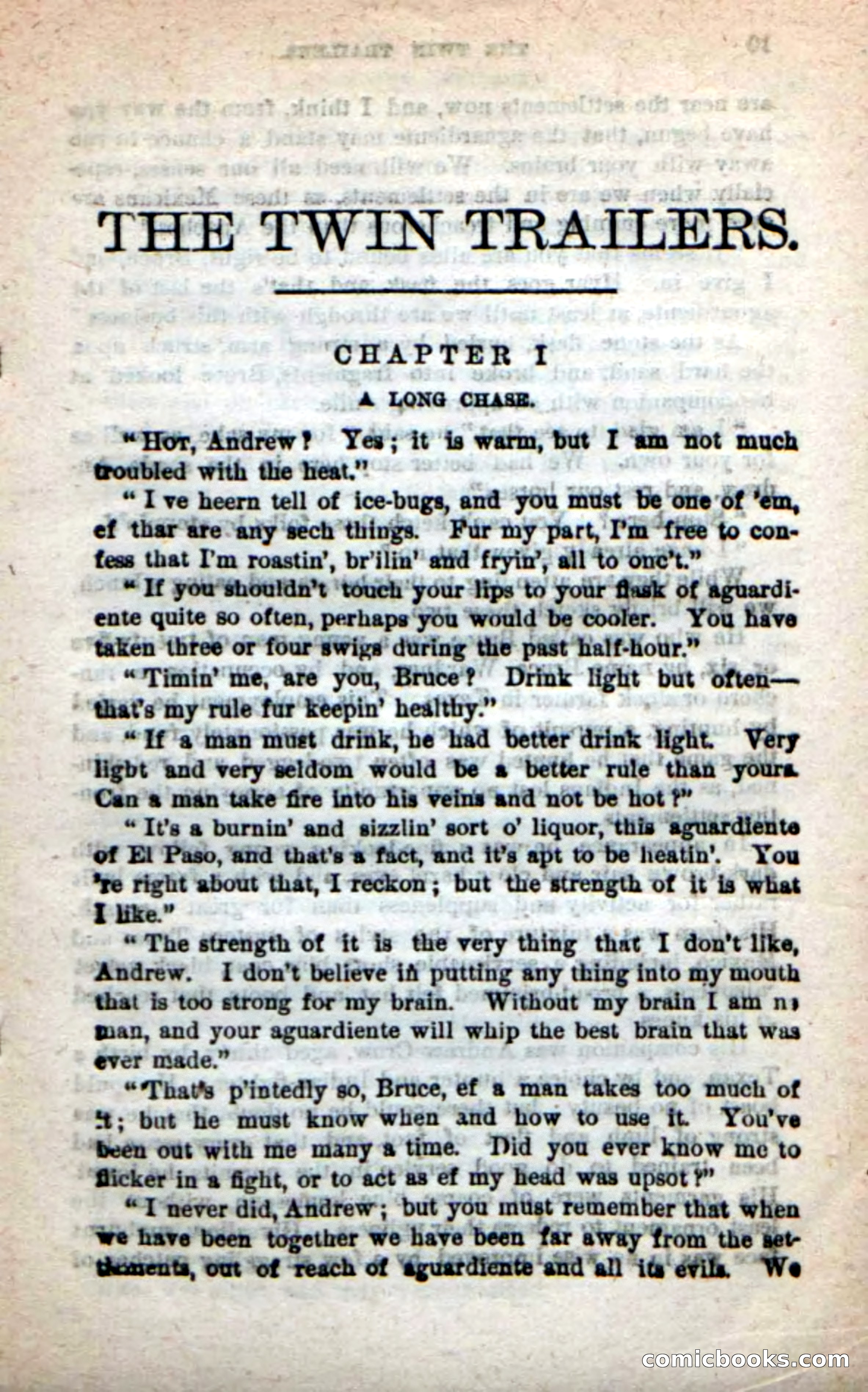 Beadle's New Dime Novels: The Twin Trailers — page 5 of 100