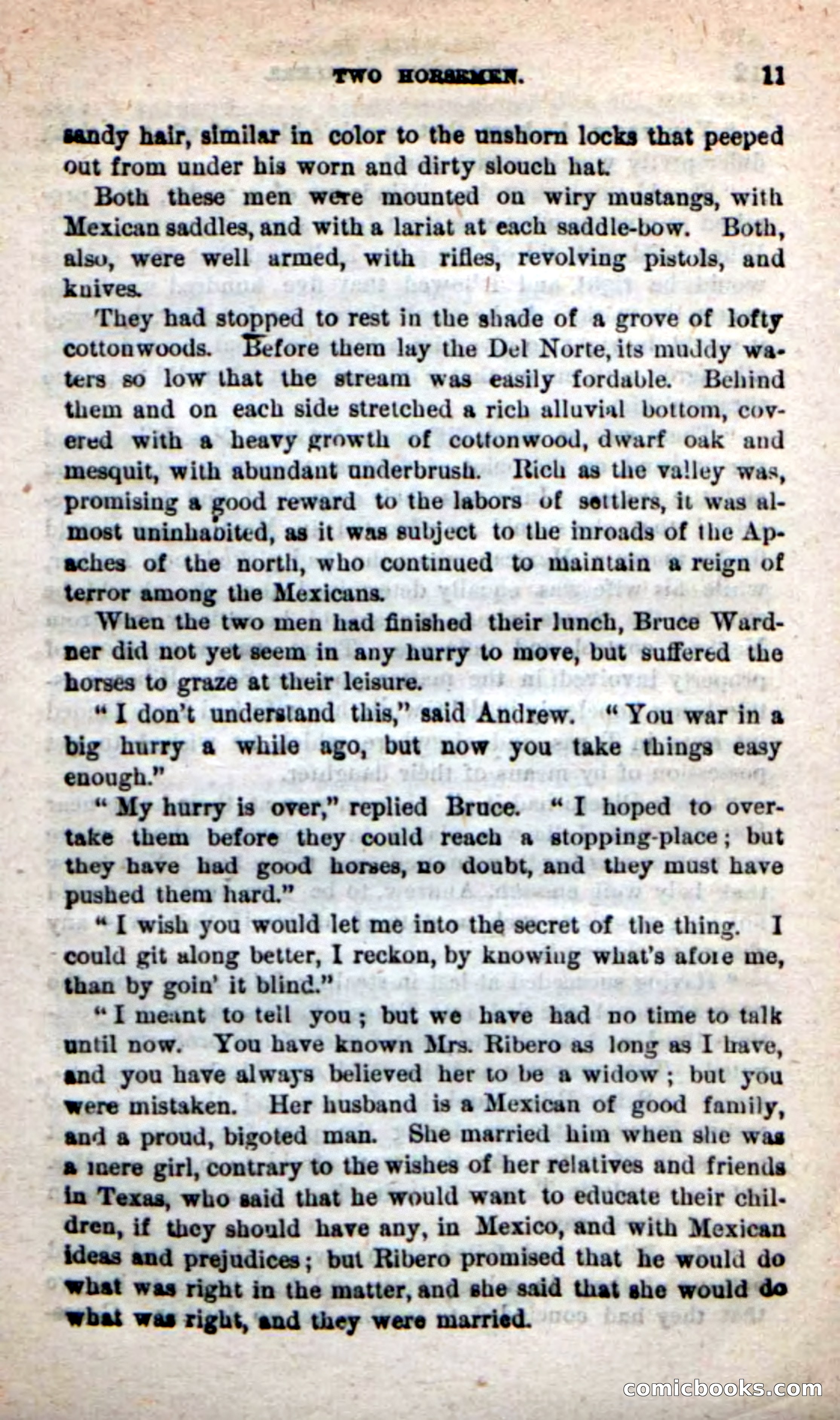 Beadle's New Dime Novels: The Twin Trailers — page 7 of 100