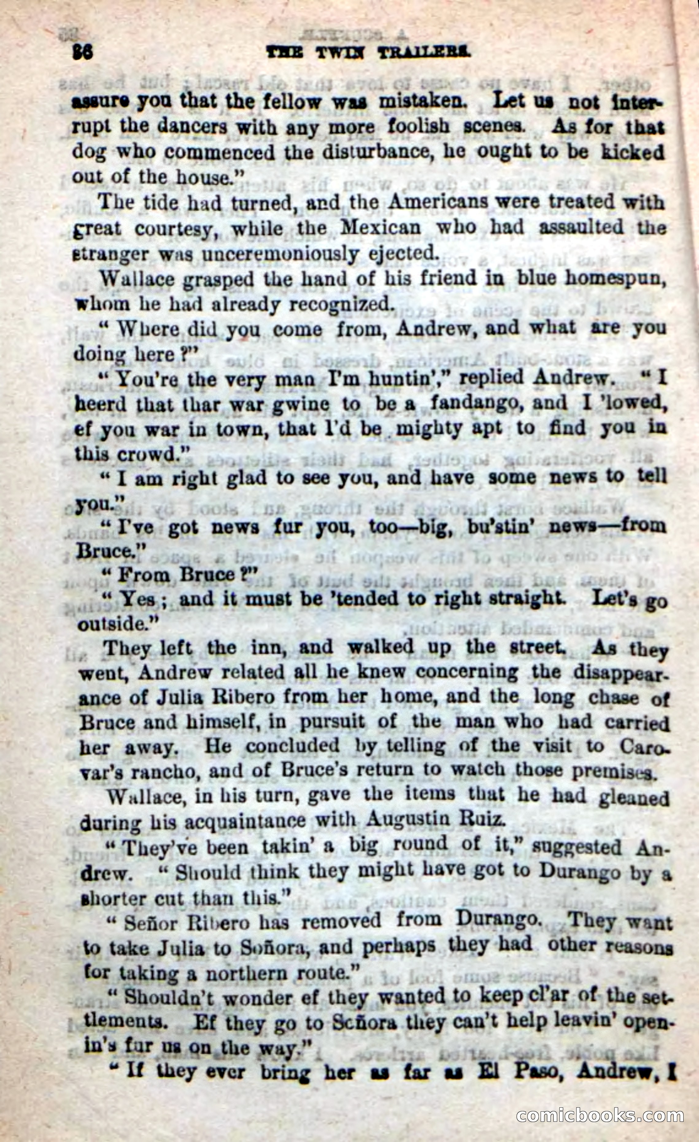 Beadle's New Dime Novels: The Twin Trailers — page 32 of 100