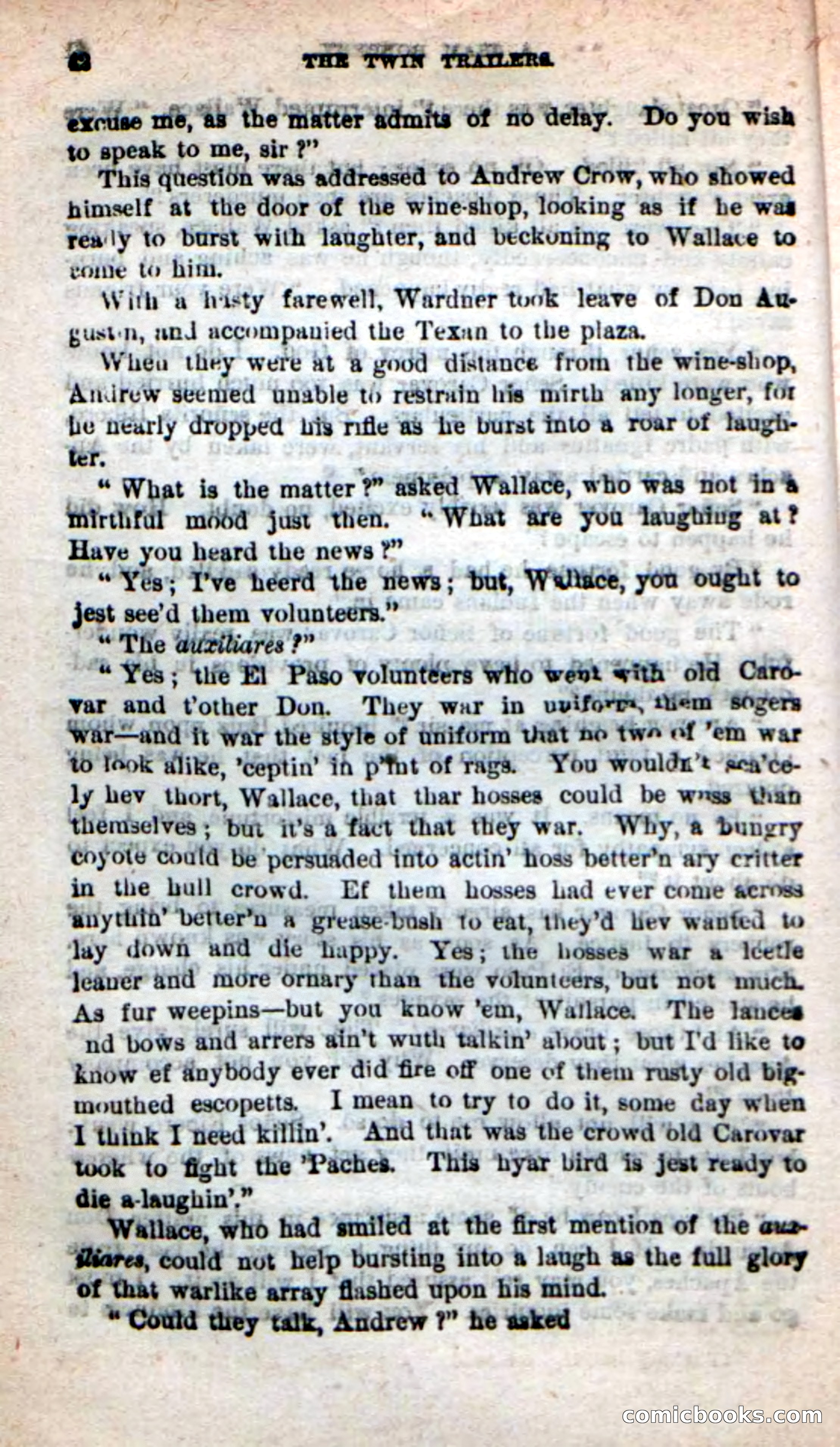 Beadle's New Dime Novels: The Twin Trailers — page 38 of 100
