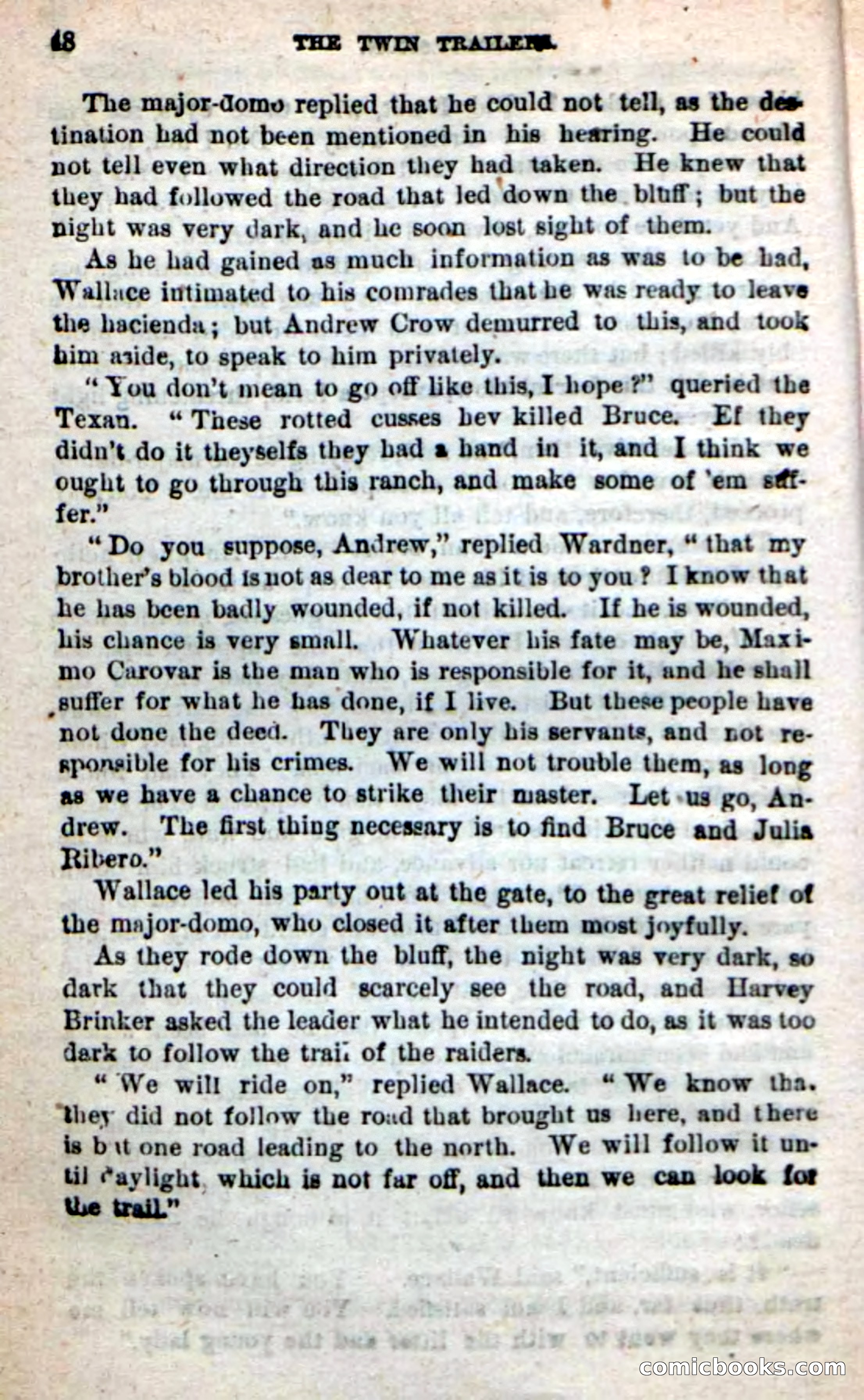 Beadle's New Dime Novels: The Twin Trailers — page 44 of 100