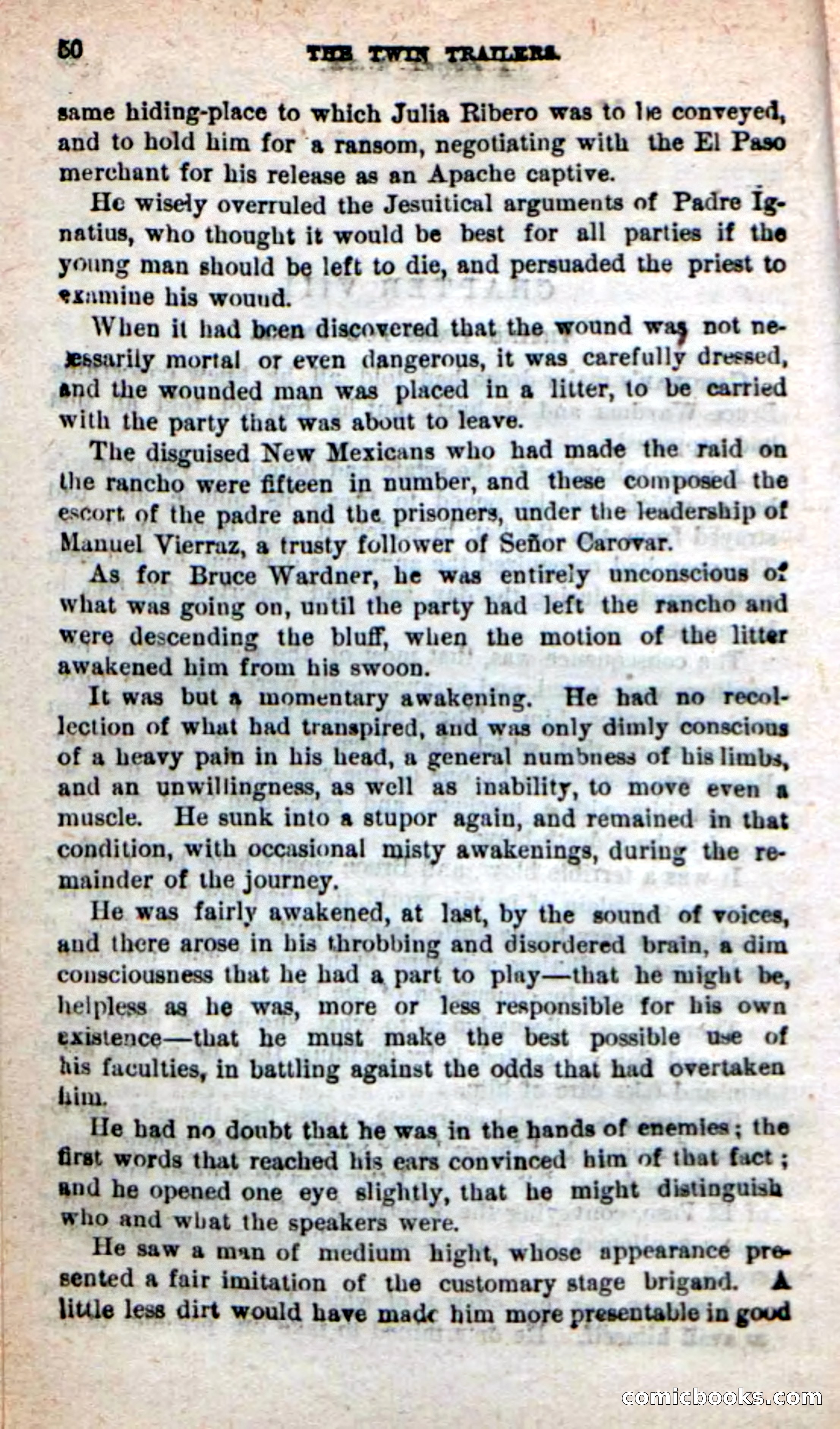 Beadle's New Dime Novels: The Twin Trailers — page 46 of 100