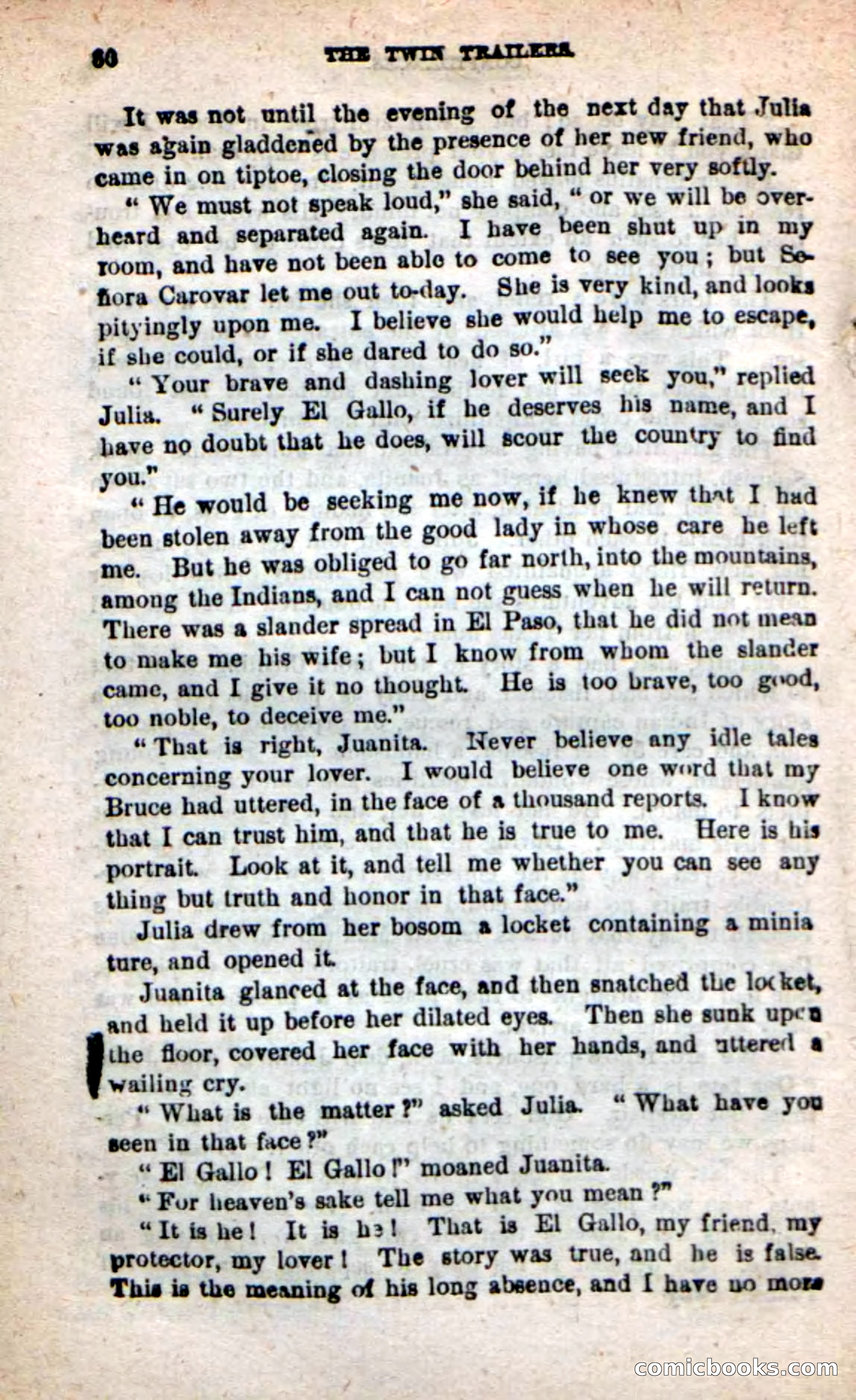 Beadle's New Dime Novels: The Twin Trailers — page 56 of 100