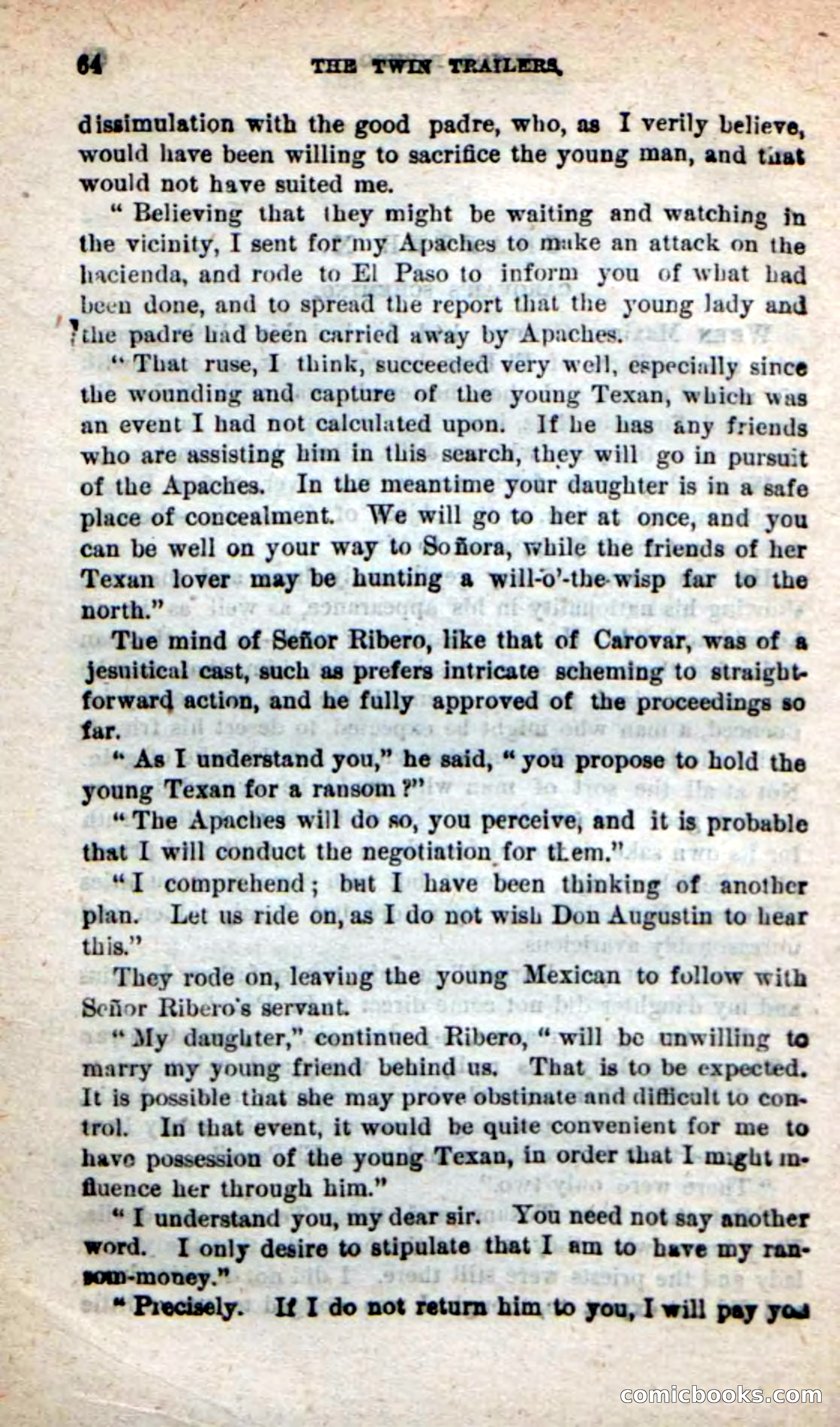 Beadle's New Dime Novels: The Twin Trailers — page 60 of 100