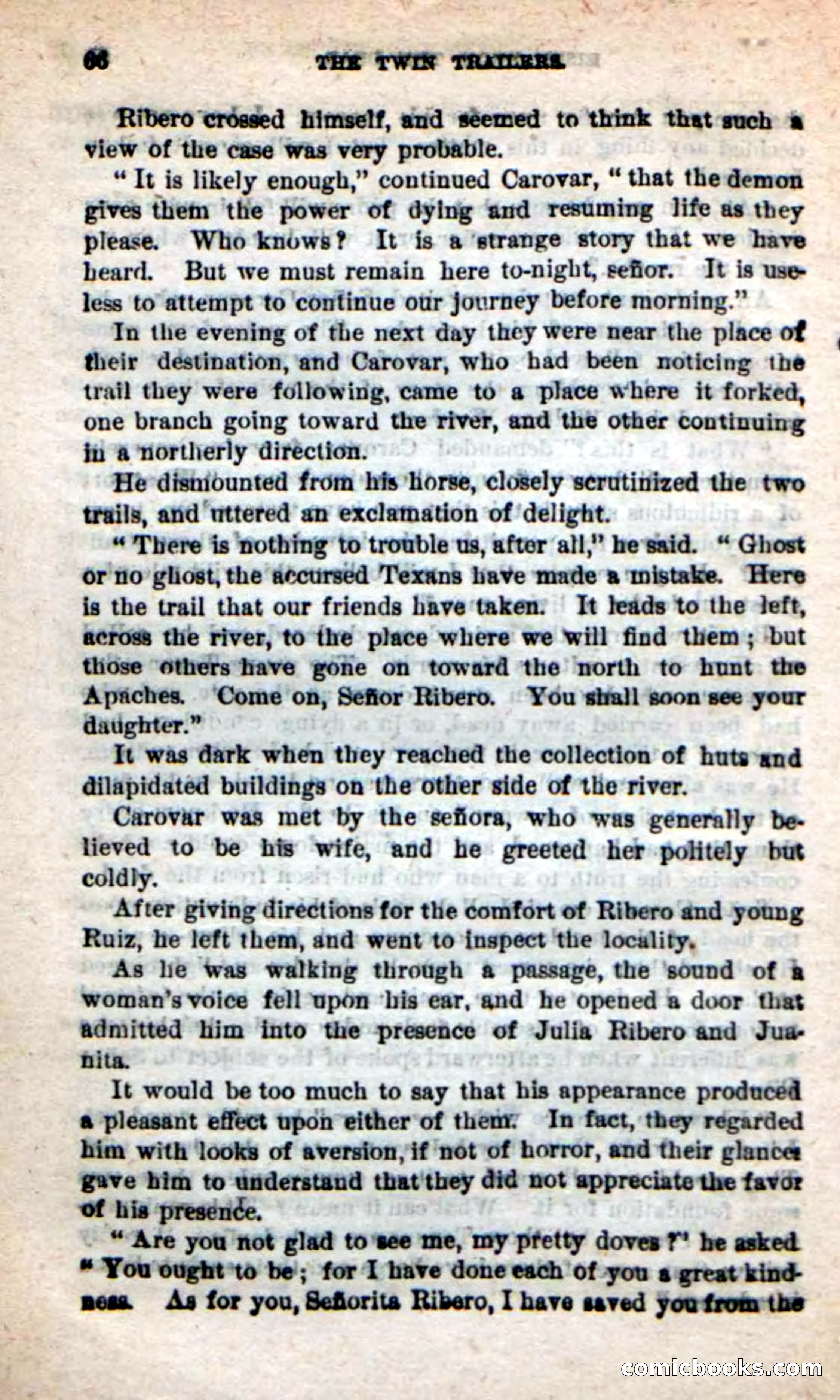 Beadle's New Dime Novels: The Twin Trailers — page 62 of 100