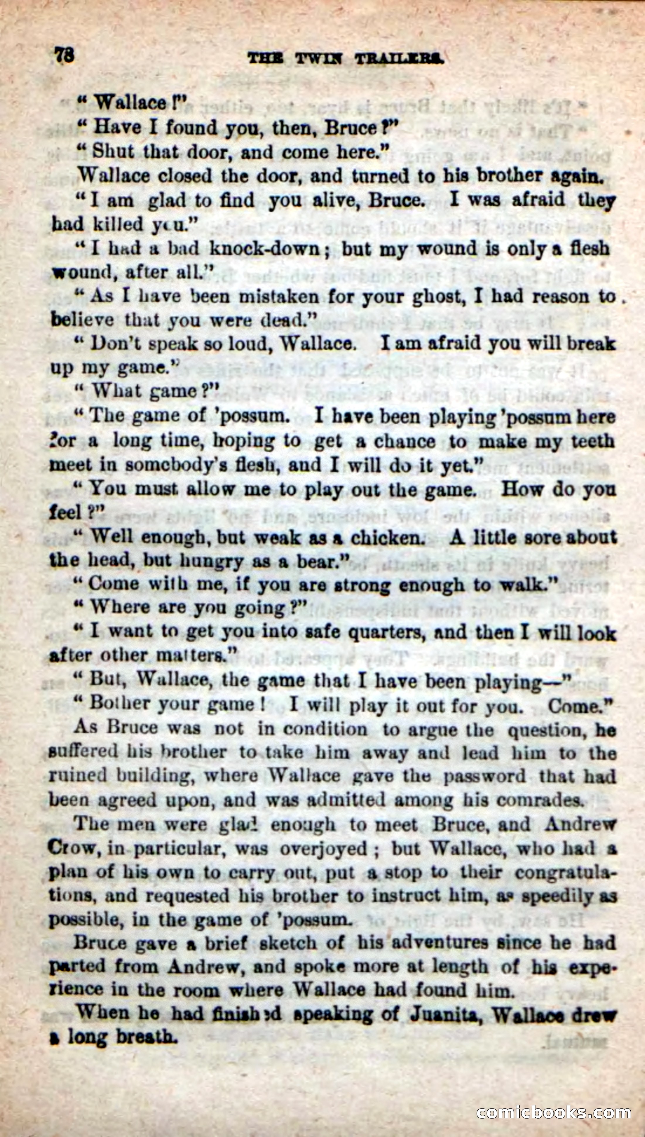 Beadle's New Dime Novels: The Twin Trailers — page 74 of 100