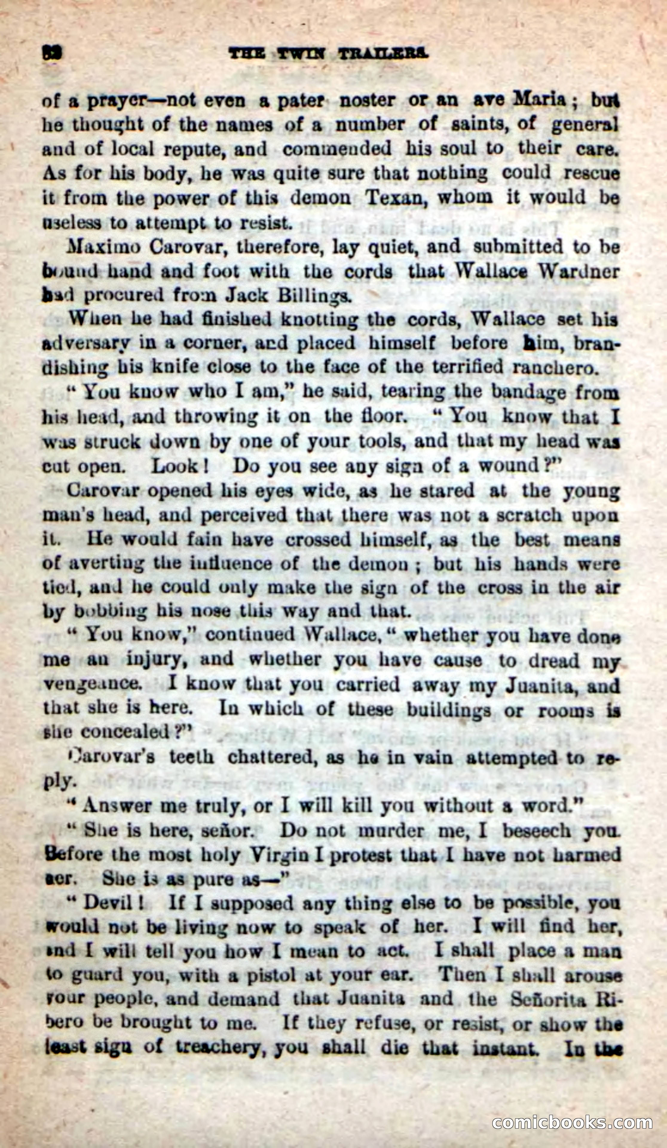 Beadle's New Dime Novels: The Twin Trailers — page 78 of 100