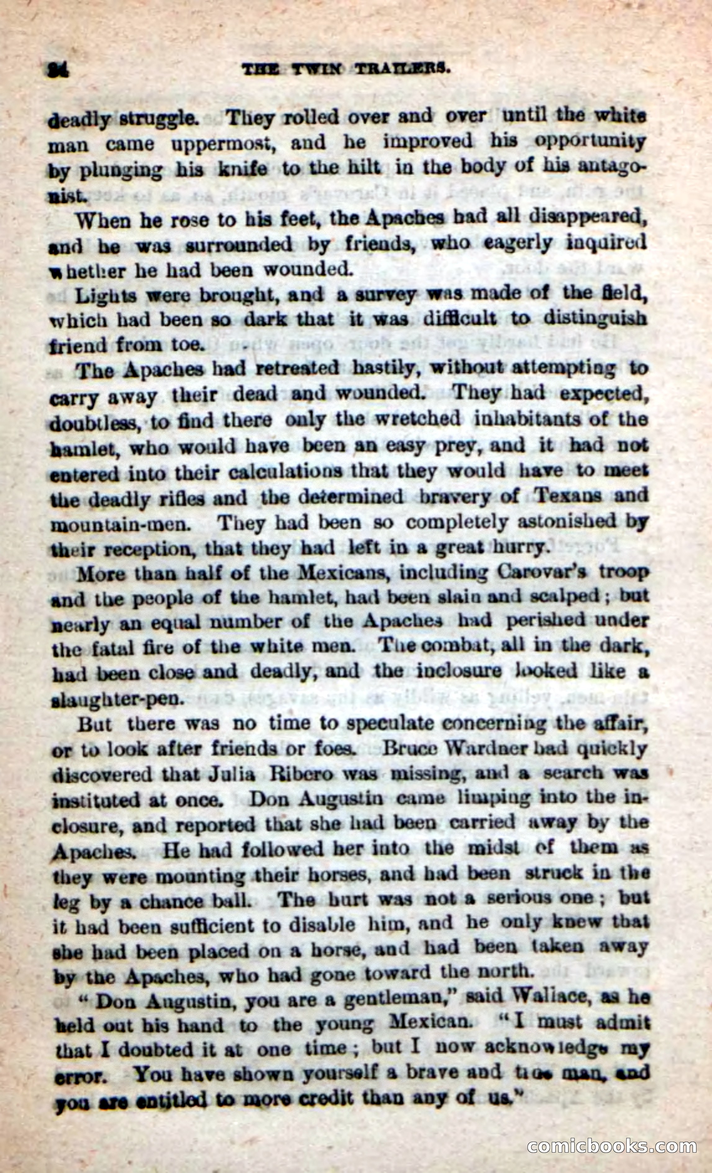Beadle's New Dime Novels: The Twin Trailers — page 80 of 100