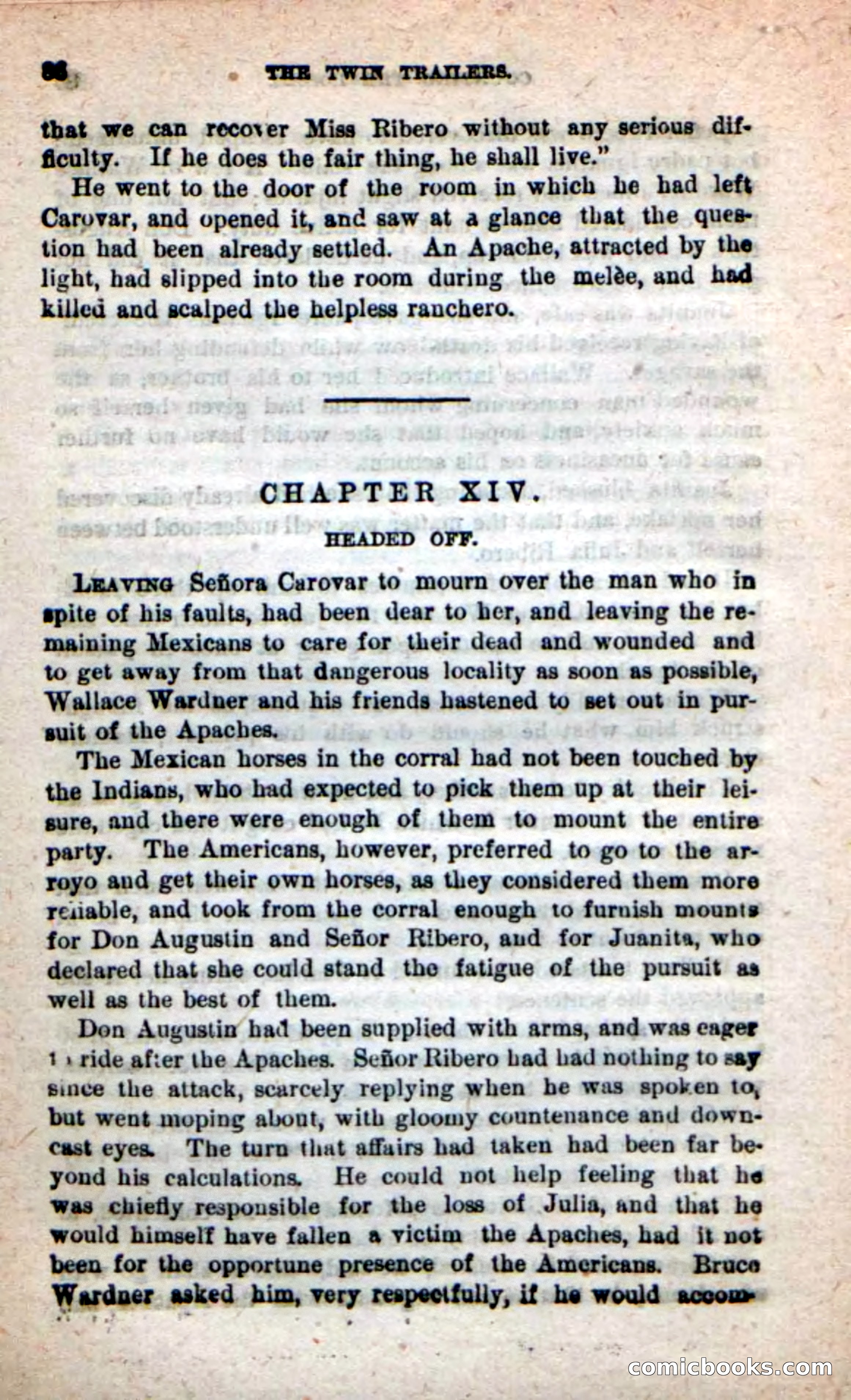 Beadle's New Dime Novels: The Twin Trailers — page 82 of 100