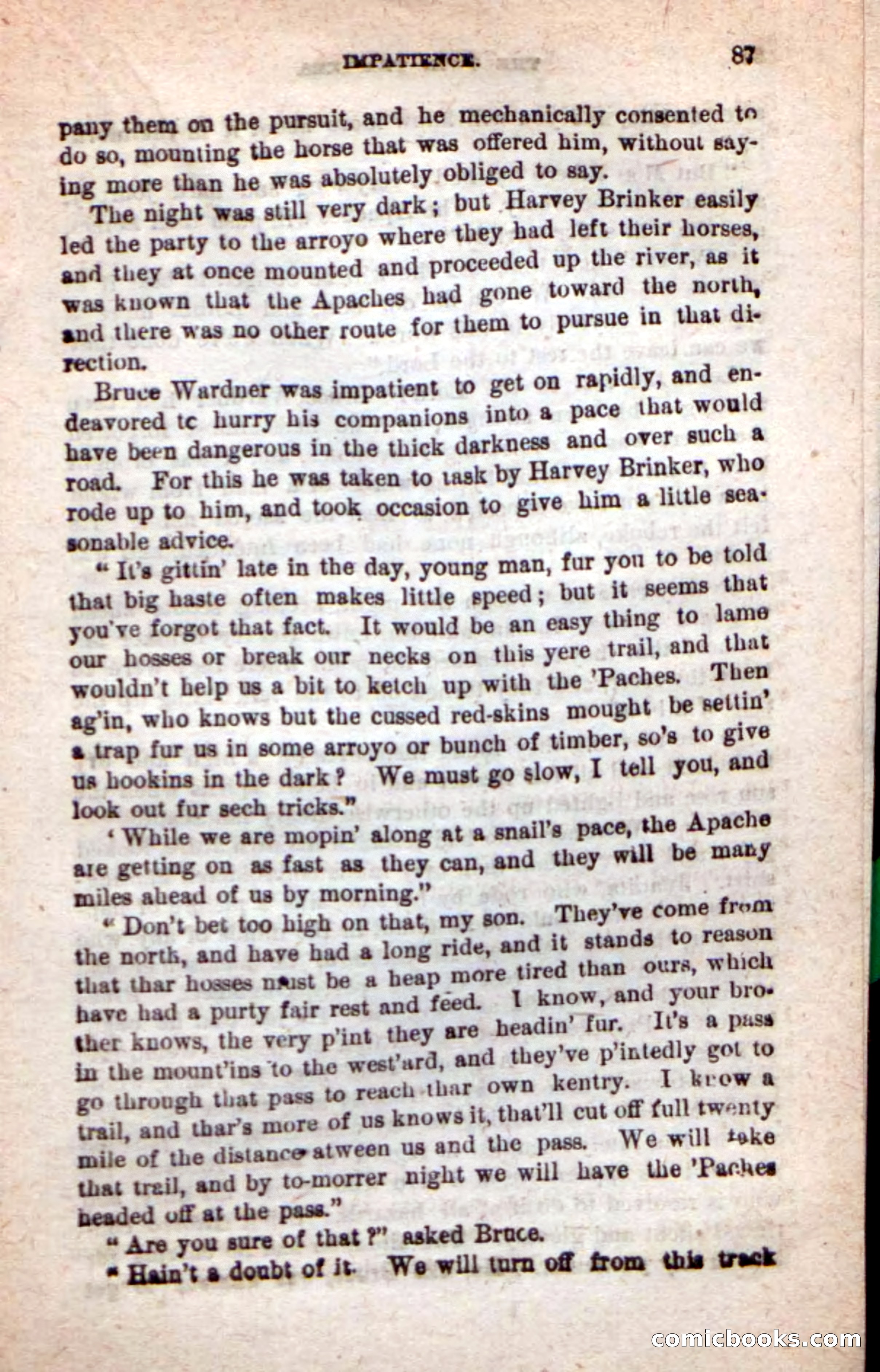 Beadle's New Dime Novels: The Twin Trailers — page 83 of 100