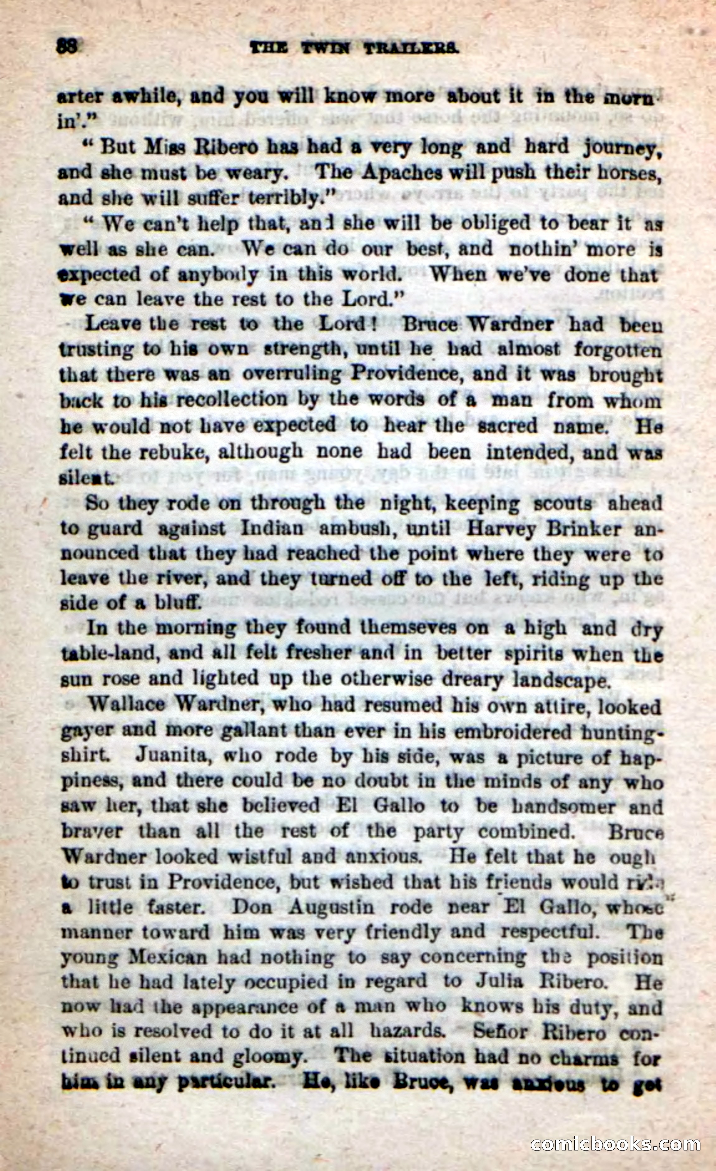 Beadle's New Dime Novels: The Twin Trailers — page 84 of 100