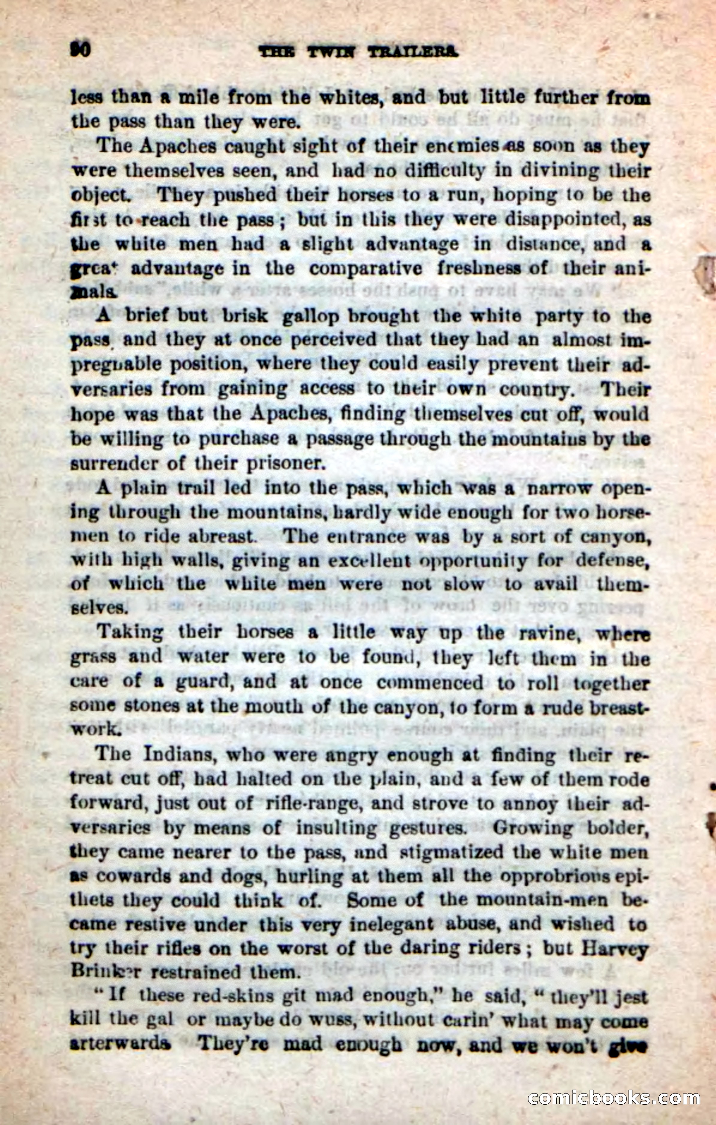 Beadle's New Dime Novels: The Twin Trailers — page 86 of 100