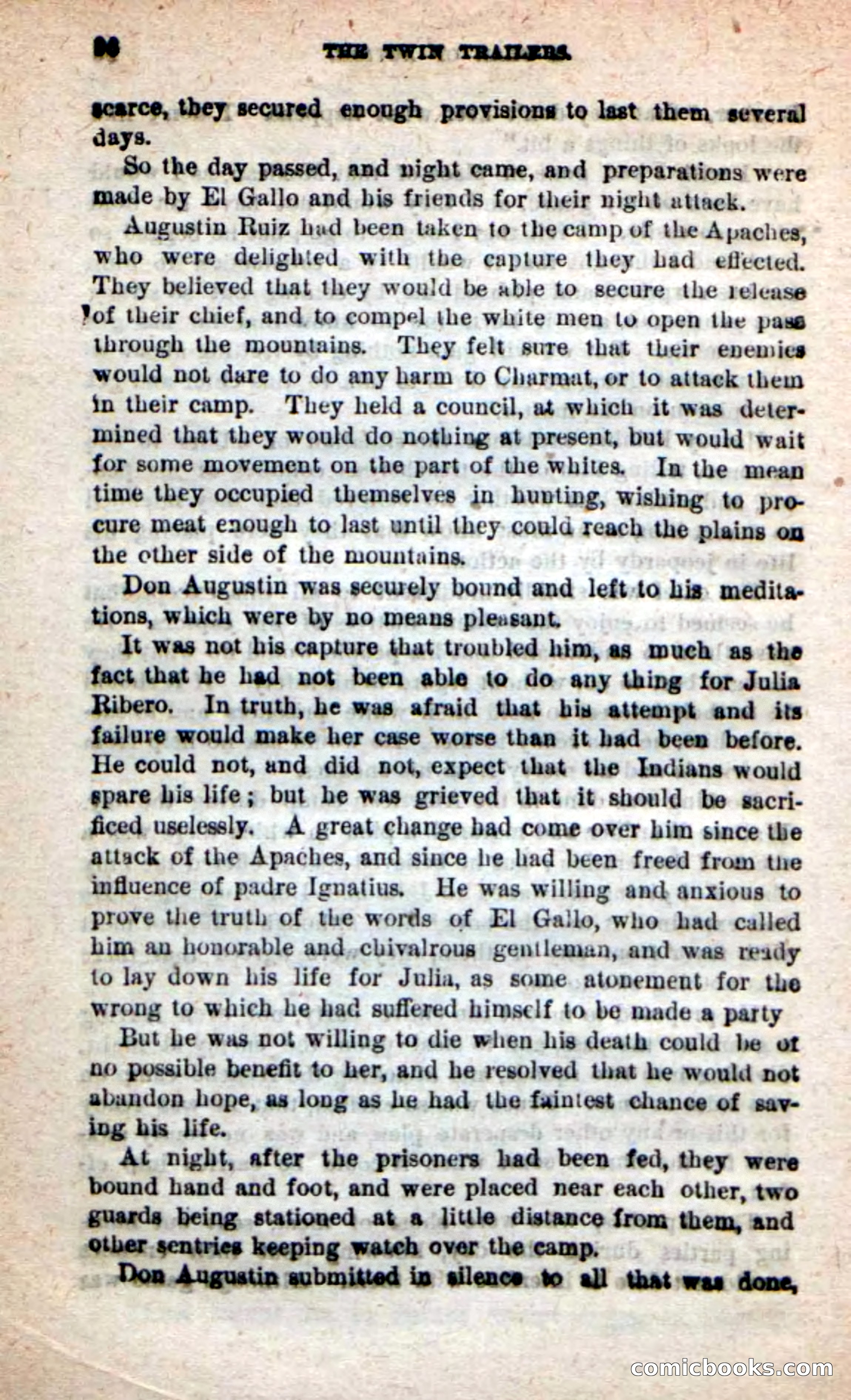 Beadle's New Dime Novels: The Twin Trailers — page 92 of 100